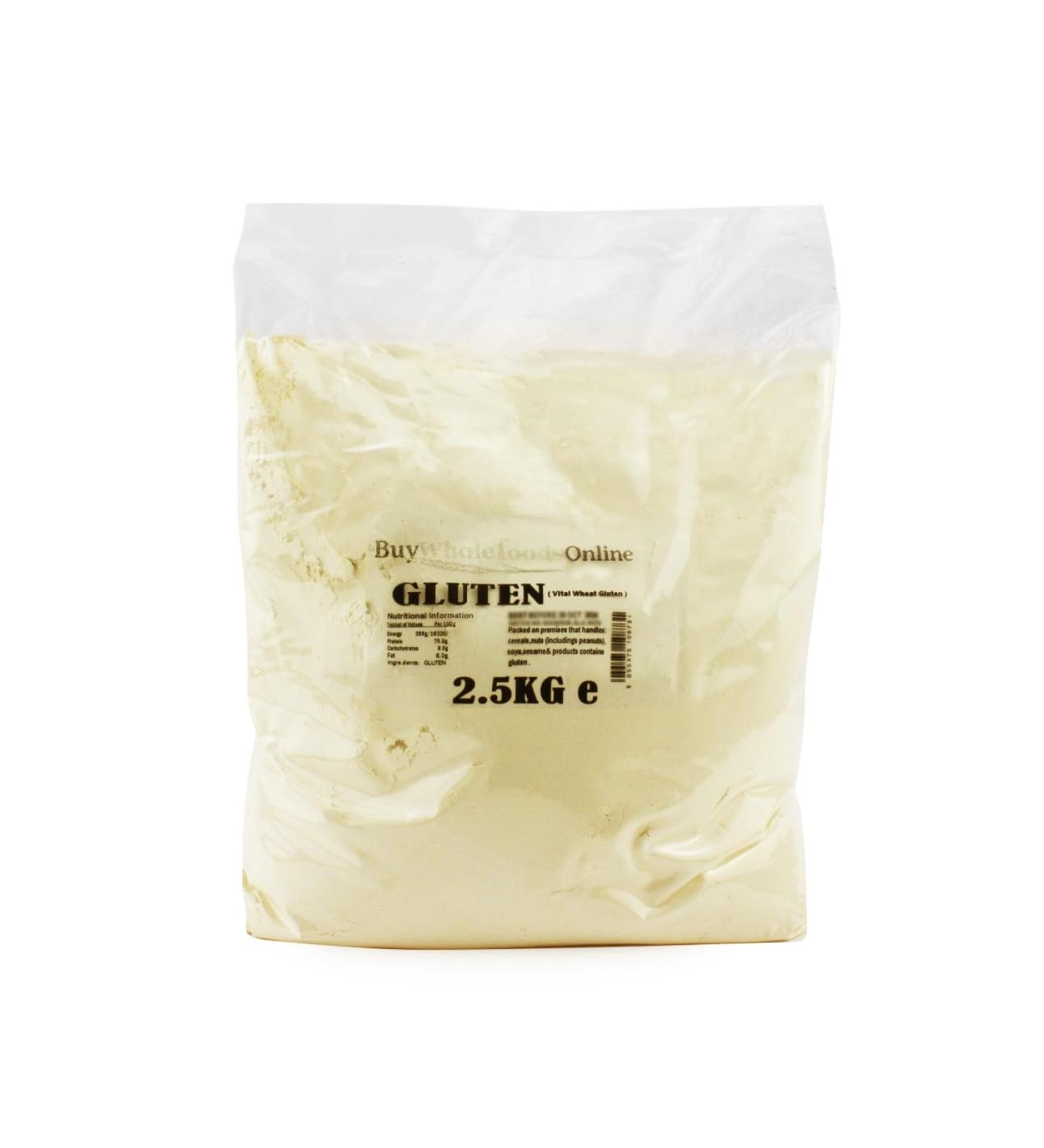 Gluten (Vital Wheat Gluten) 2.5kg (BWFO)