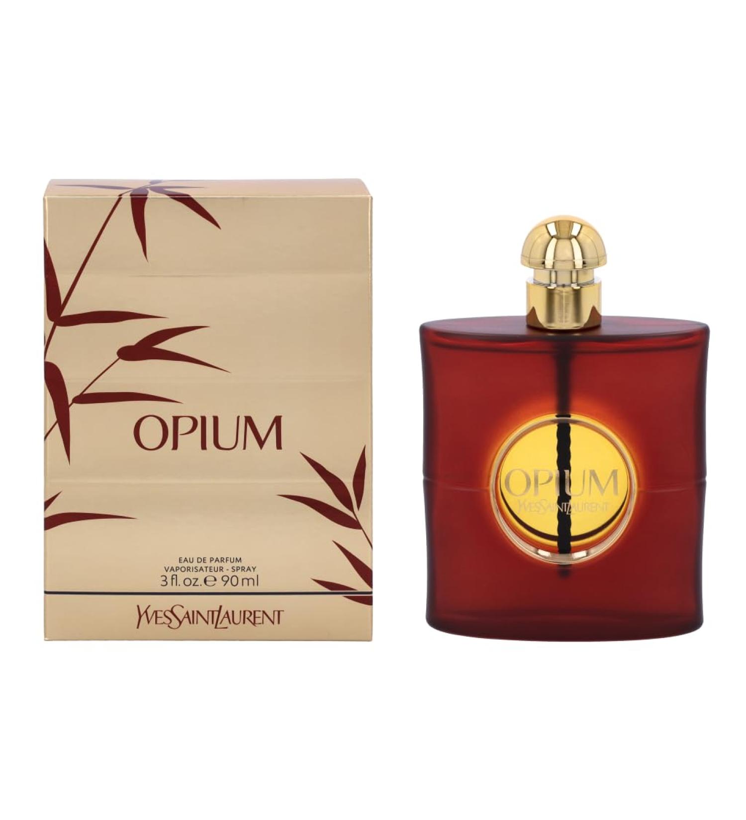 Yves Saint Laurent Opium Eau De Parfum Spray for Women 3 Ounce Cedar Mint 3 Ounce (Pack of 1) - Buy Online on GoSupps.com