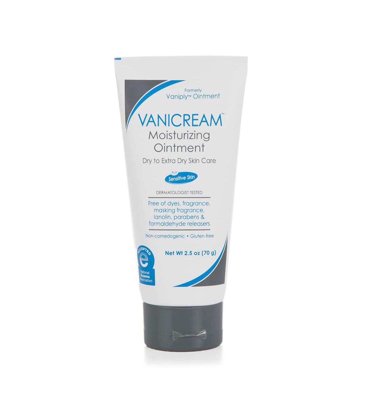 Vanicream Moisturizing Ointment 2.5 oz - Unscented, Sensitive Skin Formula - Buy Online on GoSupps.com