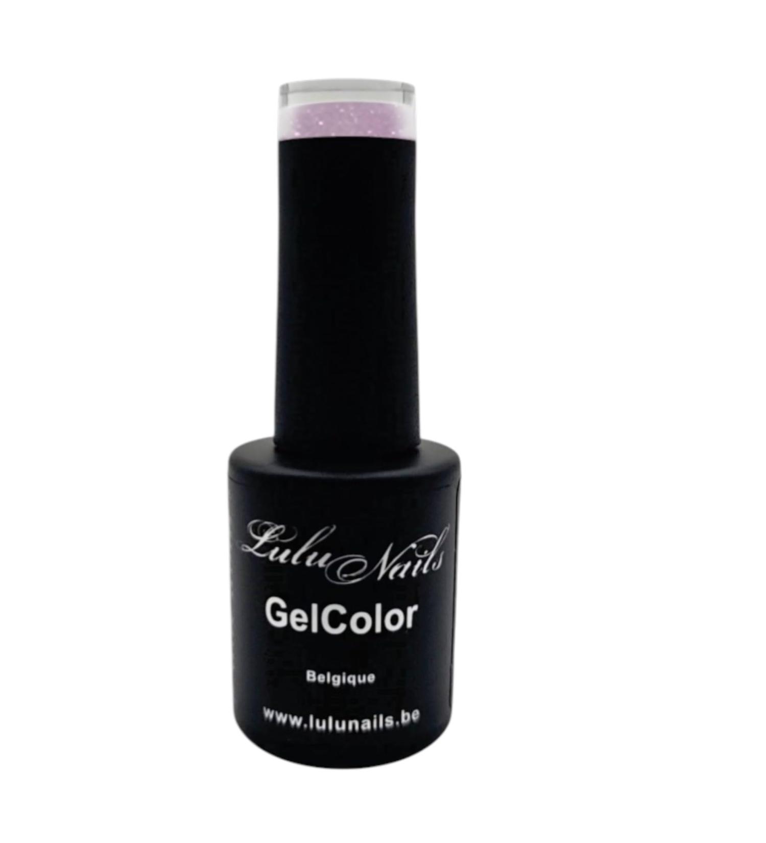 LuluNails GelColor Semi-Permanent Nail Polish Fairy Dust Lilac 271 10ml HEMA and TPO Free Fairy Shine