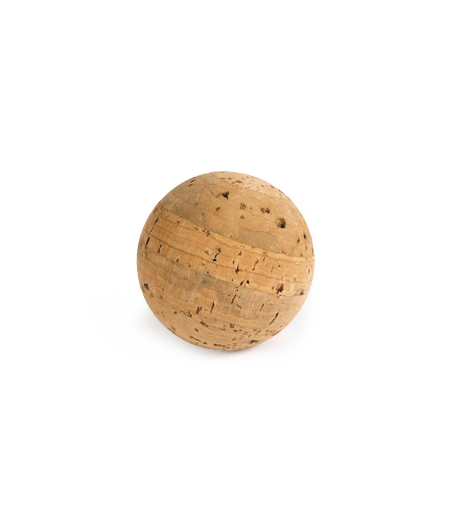 Natural Cork Yoga Studio Massage Ball - 2 cm | Eco-Friendly & Unbranded - Buy Online on GoSupps.com