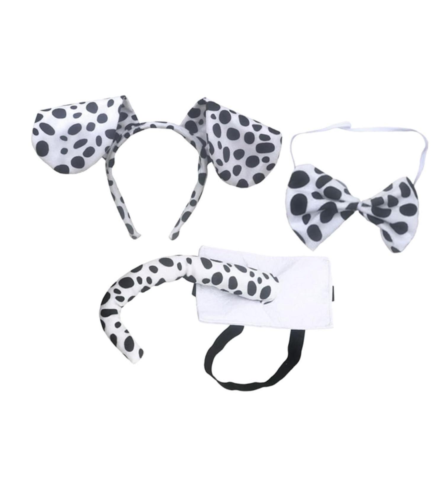 Beavorty 1 Set Set Dog Ears Headwear Dog Costume Dog Element Headband Animal Headband Costume Photo Props Party Headband Dog Ears Headband Decorative Bow Tie Headband Animal Costume 35.00X12.00X2.00CM As Shown - Buy Online on GoSupps.com