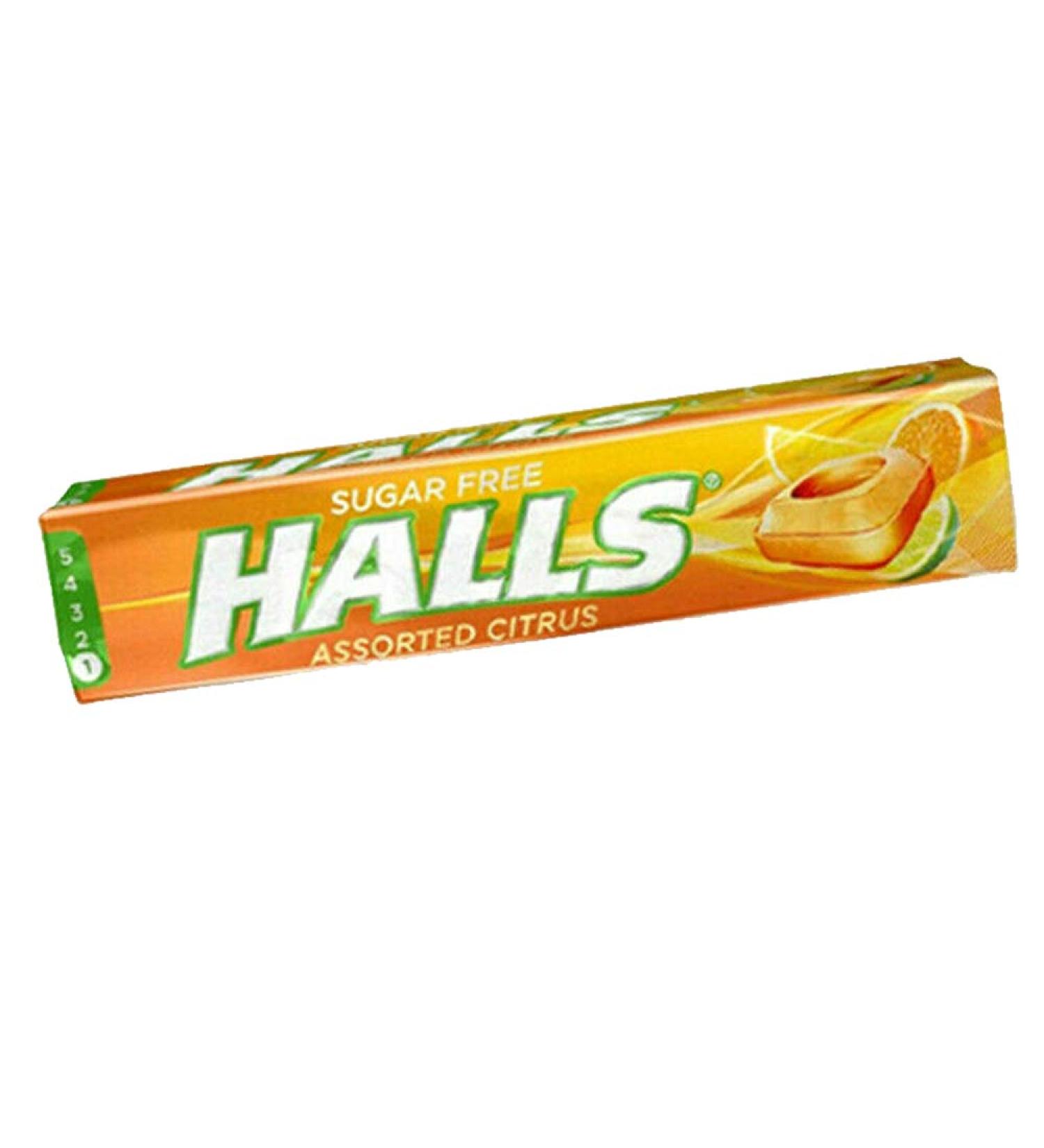 HALLS Sweets - Original (Assorted Citrus 5 Bars) ASSORTED CITRUS 5 Bars