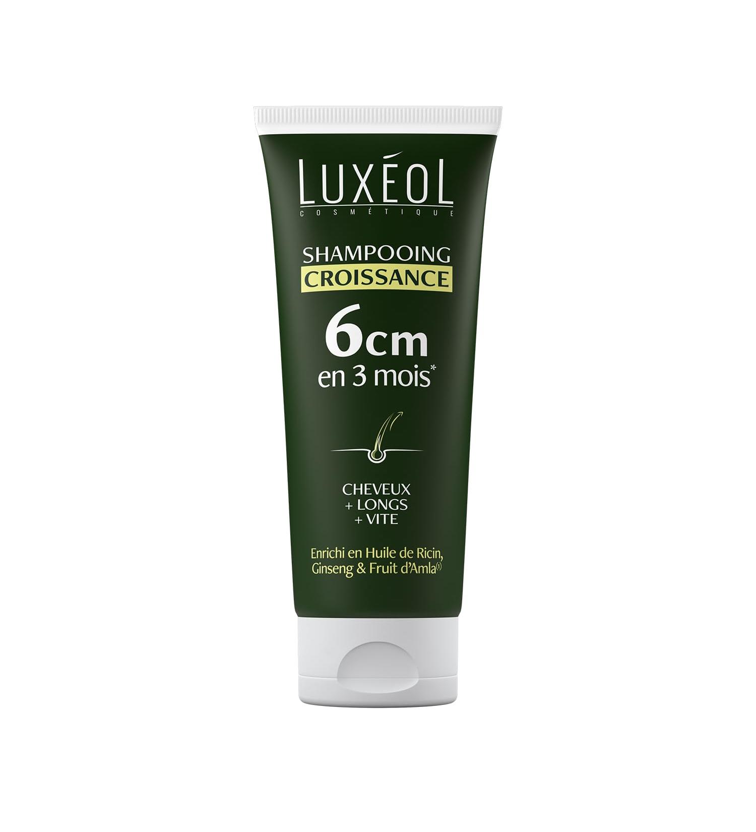LUX OL - Growth Shampoo - Grows 6 cm in 3 Months* - Longer Hair Faster - Clinically Proven - Naturally Derived Formula - Cast - Buy Online on GoSupps.com
