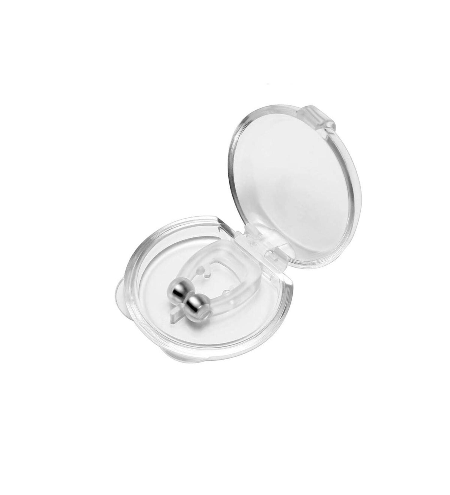 Silicone Magnetic Stop Snoring Nose Device (2 Packs)