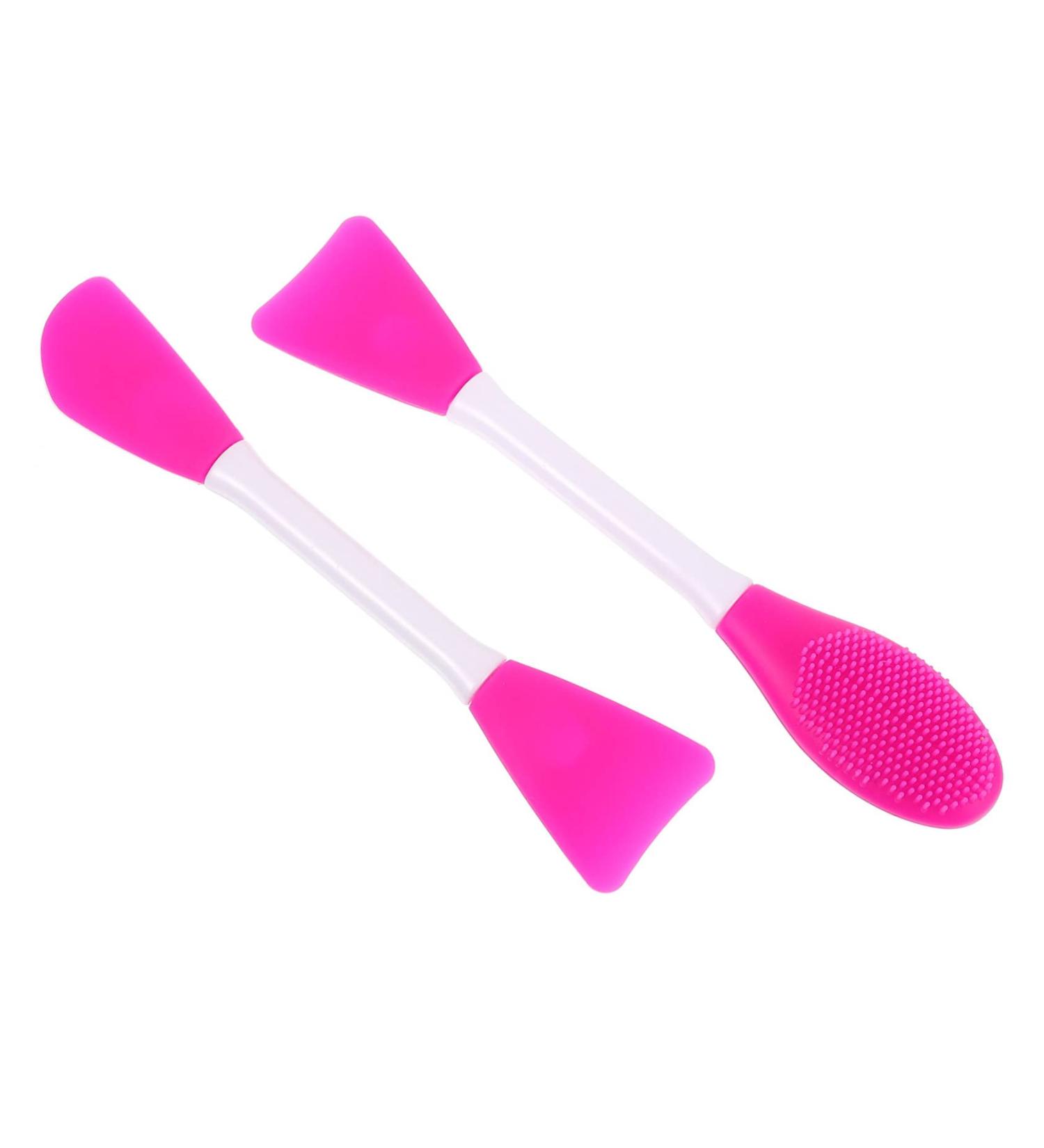 NUSITOU Skincare Tools 1 Film Stick Set Makeup Brush Purple Plastic The Face Double-head Brush - Buy Online on GoSupps.com