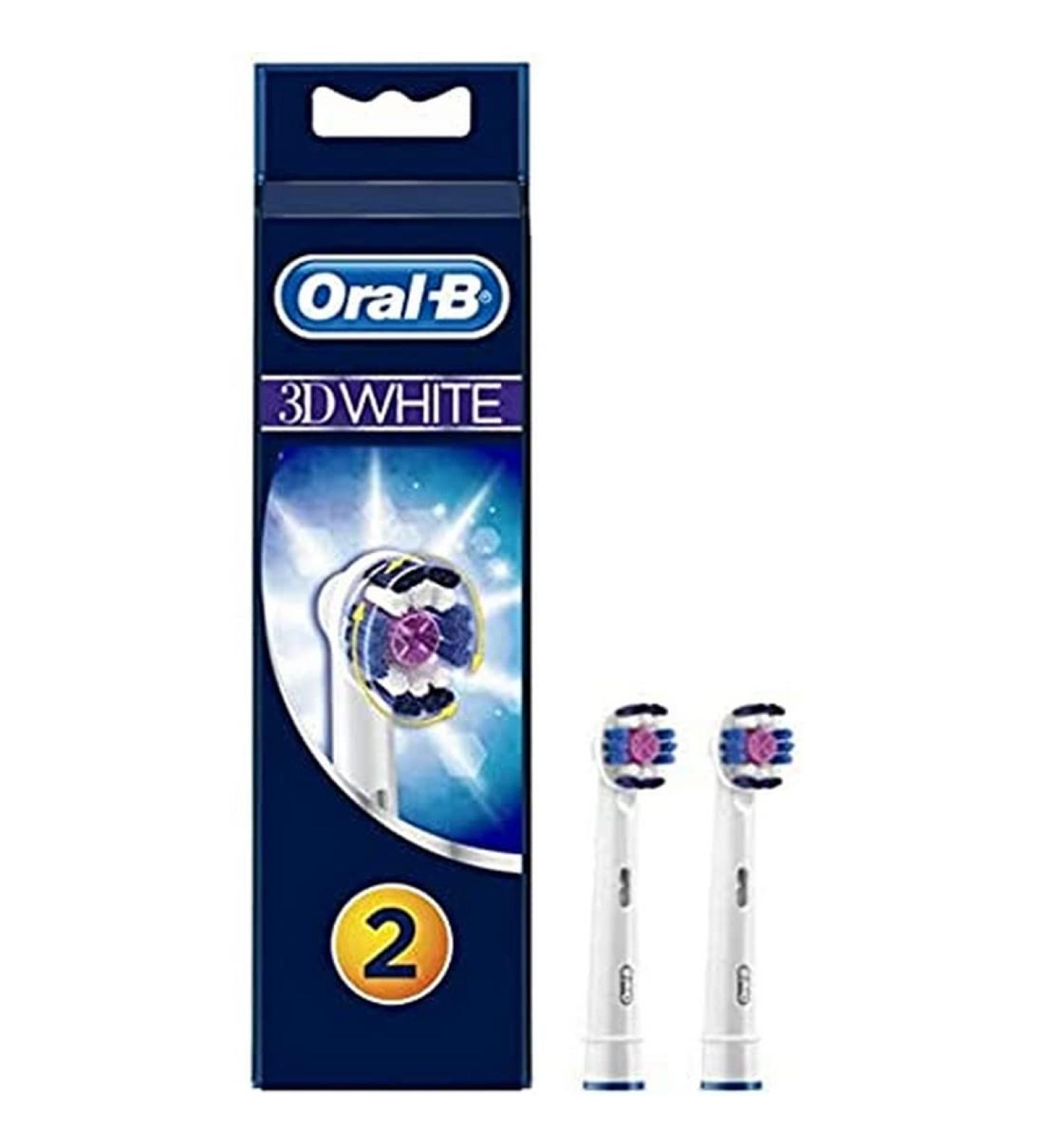 3D White Pro-Bright Cabezales 2 Uds 2 pieces (1 pack)