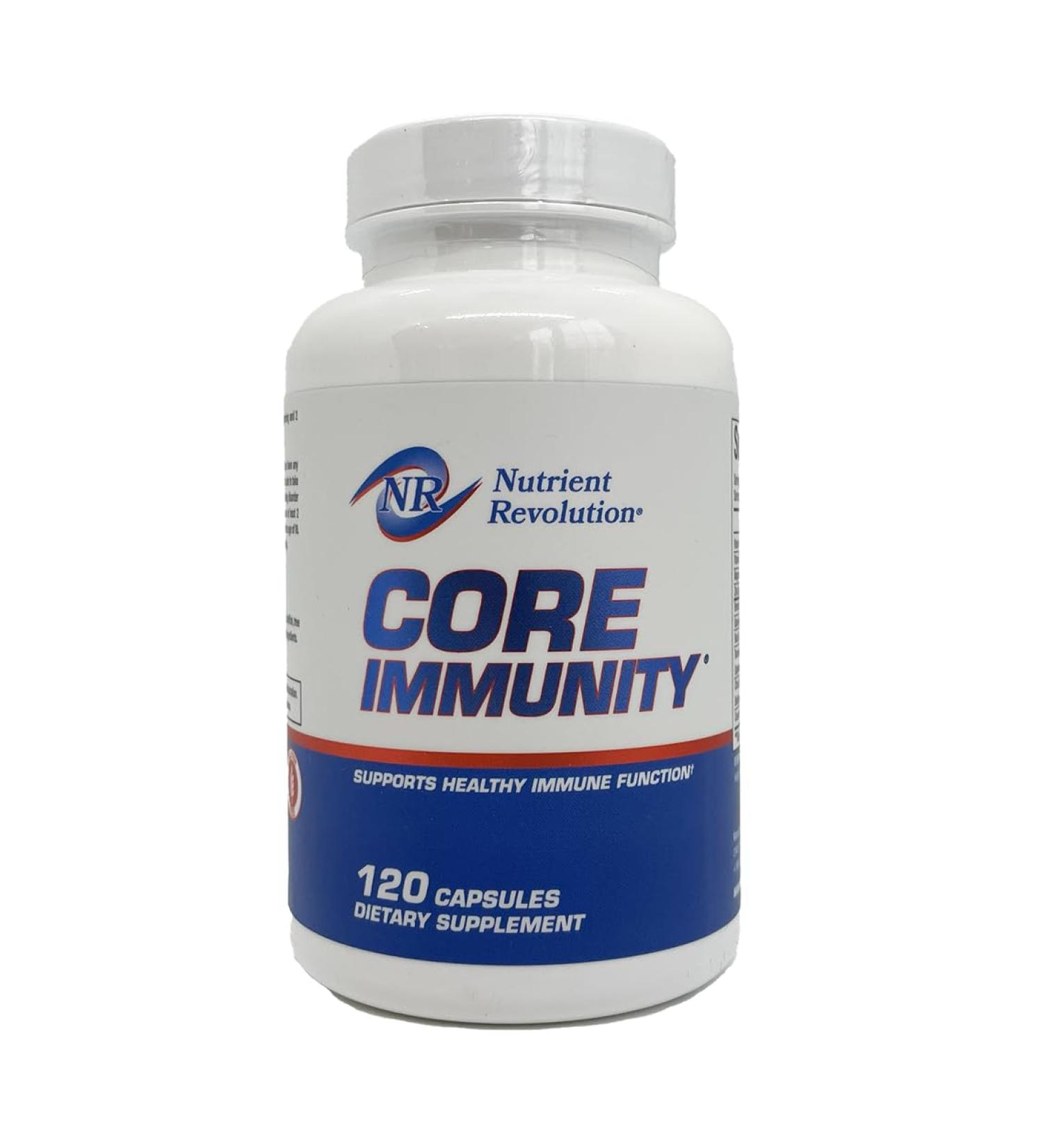 CORE Immunity - Daily Immune Booster & Multivitamin with Quercetin & Bromelain - 120 ct | Antioxidant & Free Radical Protection - International Shipping Available - Buy Online on GoSupps.com