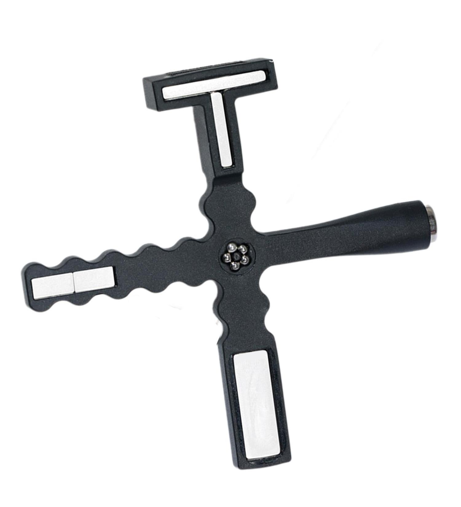 Cat Eye Gel Nail Polish Magnet - Multi-Function Magnet Stick Professional Cat Eye Stick 5 in 1 Nail Design Tools for Salon Studio Home Black - Buy Online on GoSupps.com