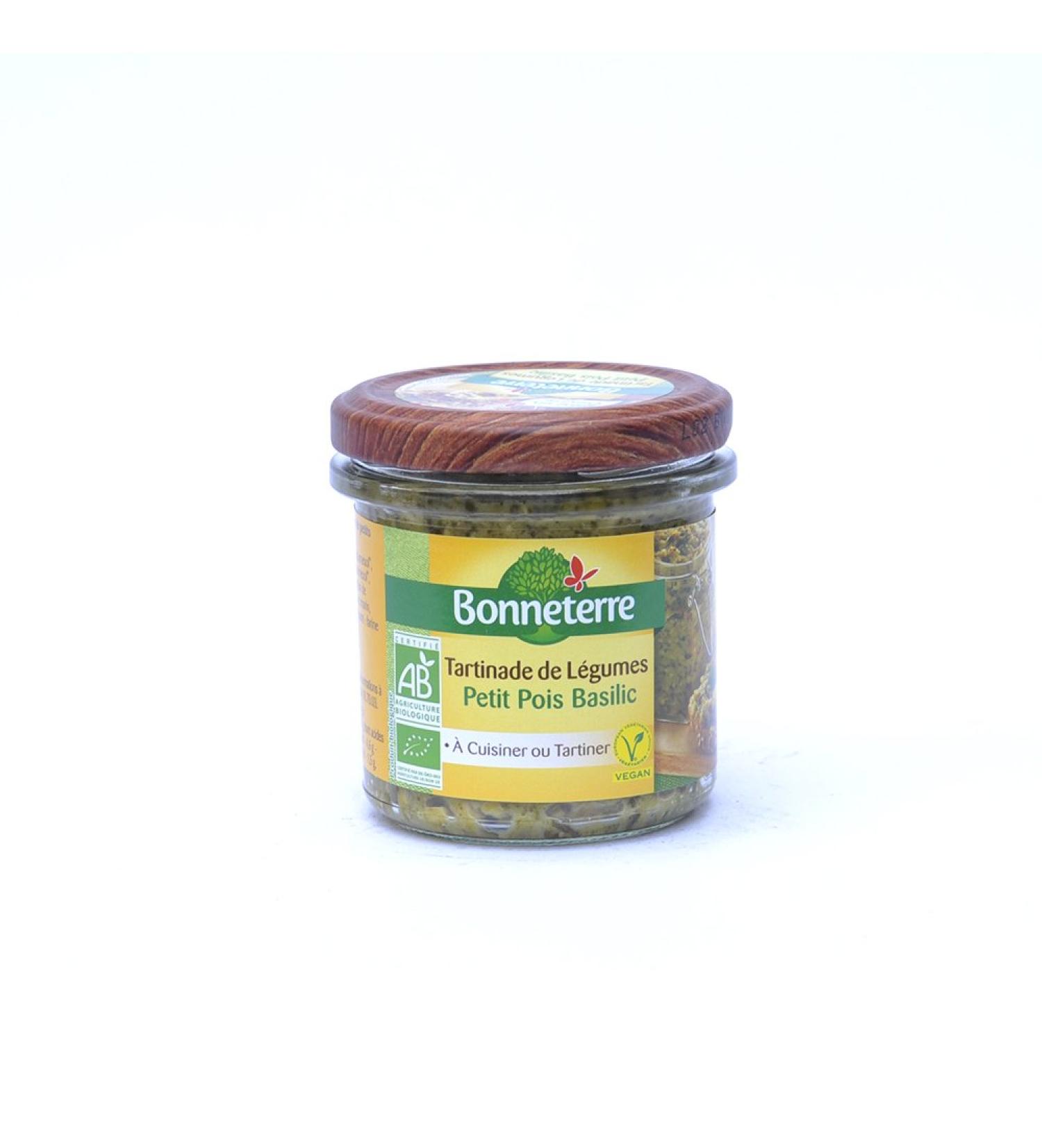 Bonneterre - Peas spread Basil135G