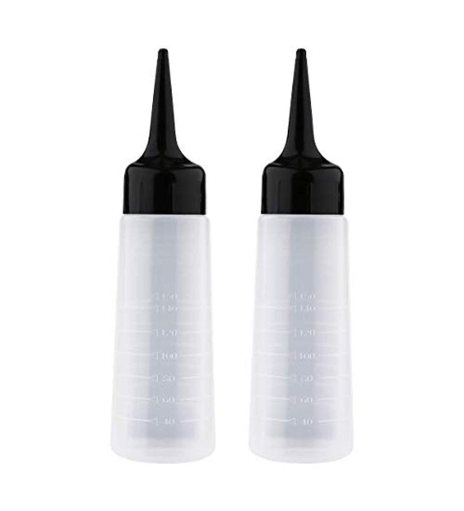 Yebeauty Hair Dye Applicator Bottle Colour Applicator Bottle for Hair Dyeing 150ml/5 Ounce Hair Oil Applicator Bottle with Angled Tip 2 Pack - Buy Online on GoSupps.com
