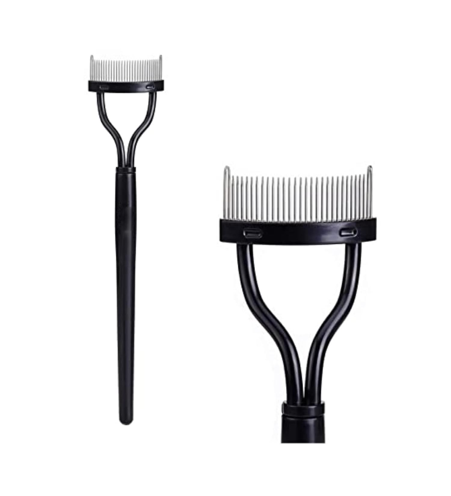 Eyelash Separator Mascara Applicator with Comb Cover - Eyelash Definer in Black | International Shipping Available - Buy Online on GoSupps.com
