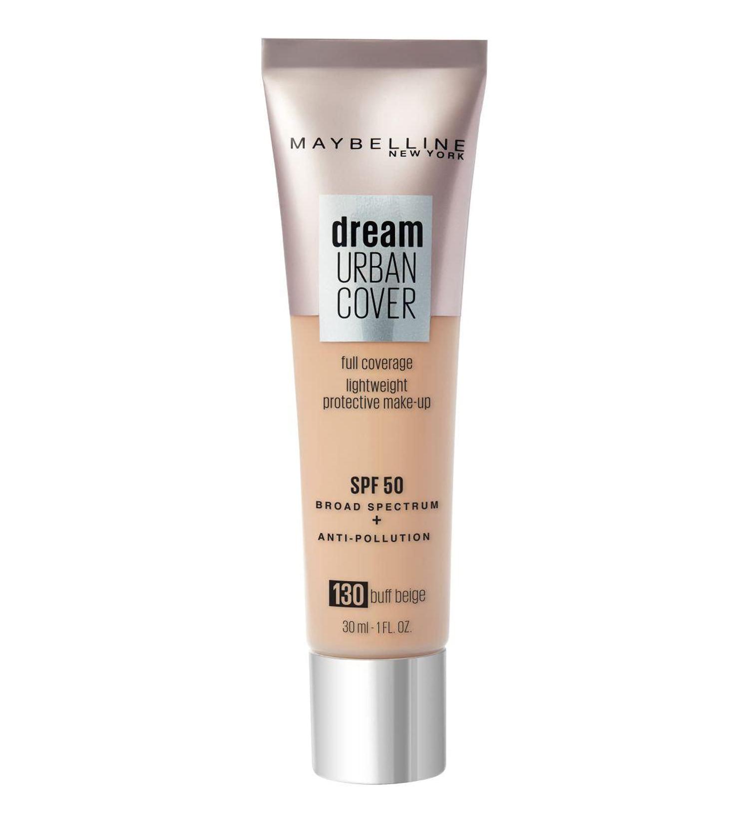 Maybelline Dream Urban Cover Full Coverage Foundation 30ml - 130 Buff Beige