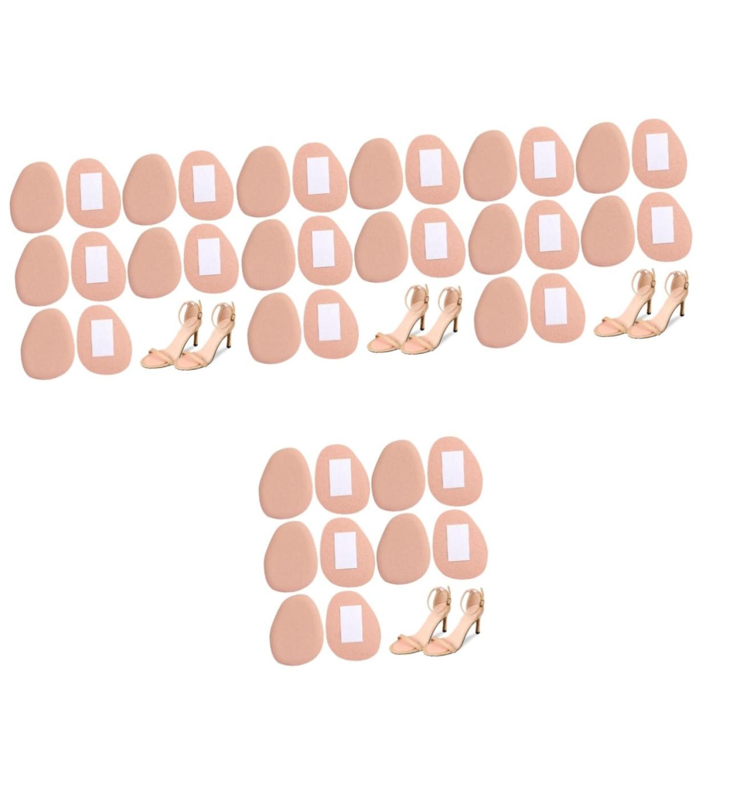 FRCOLOR 20 Pairs Adhesive Forefoot Pads for Women - Cushioned Shoe Inserts & Metatarsal Gel Pads - Perfect Comfort for Footwear - Buy Online on GoSupps.com