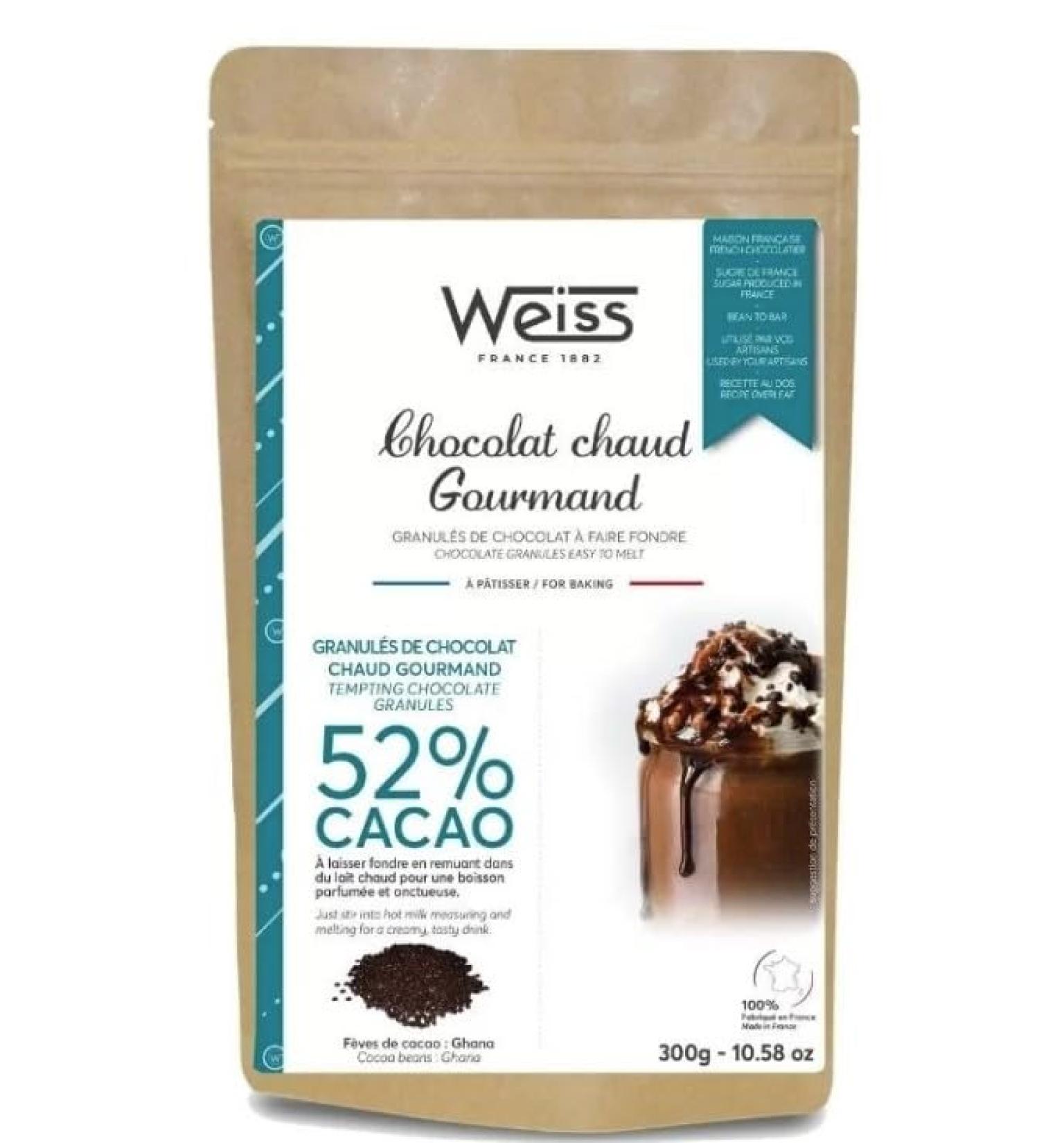  DUPLEIX Weiss Gourmet Hot Chocolate Powder 300g - Buy Online on GoSupps.com
