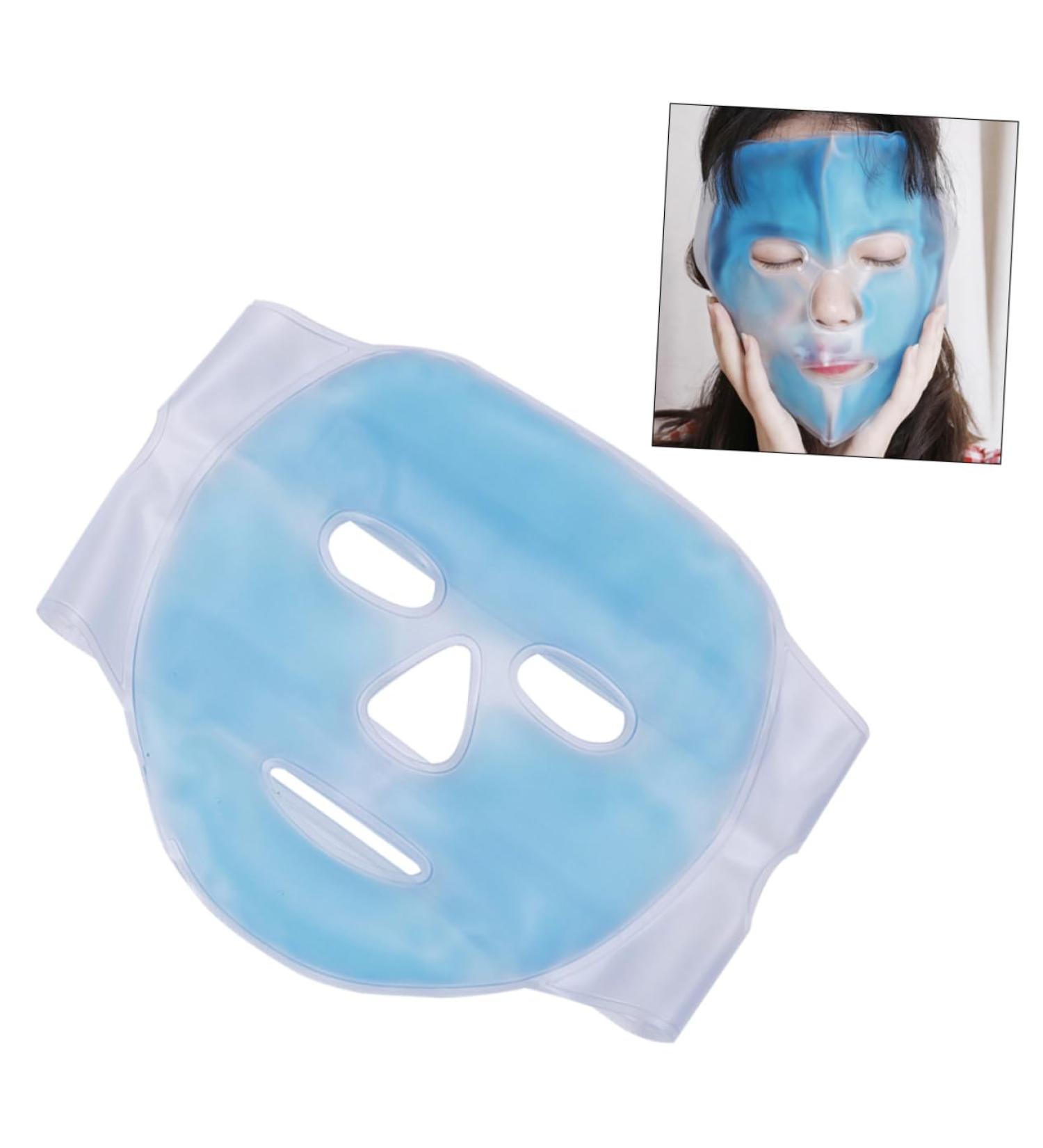 FRCOLOR 1Pc Cooling Facial Ice Facial Ice Maska Facial Ice Puffins Cold Cold Ice Cold Facial Beads Reusable PVC Hot And Cold Ice Bag - Buy Online on GoSupps.com