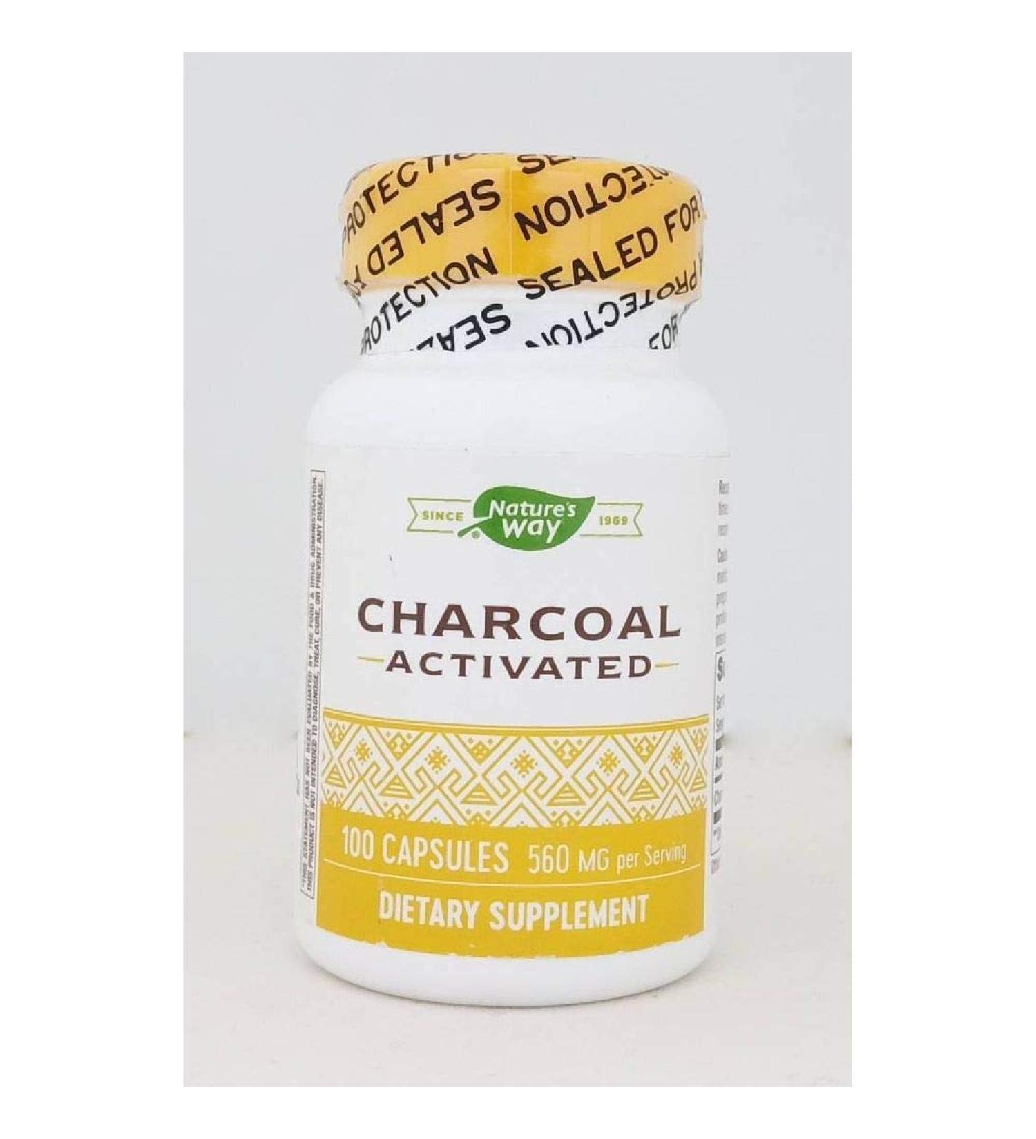Nature's Way Activated Charcoal Hi Po ( 1x100 Cap) - Buy Online on GoSupps.com