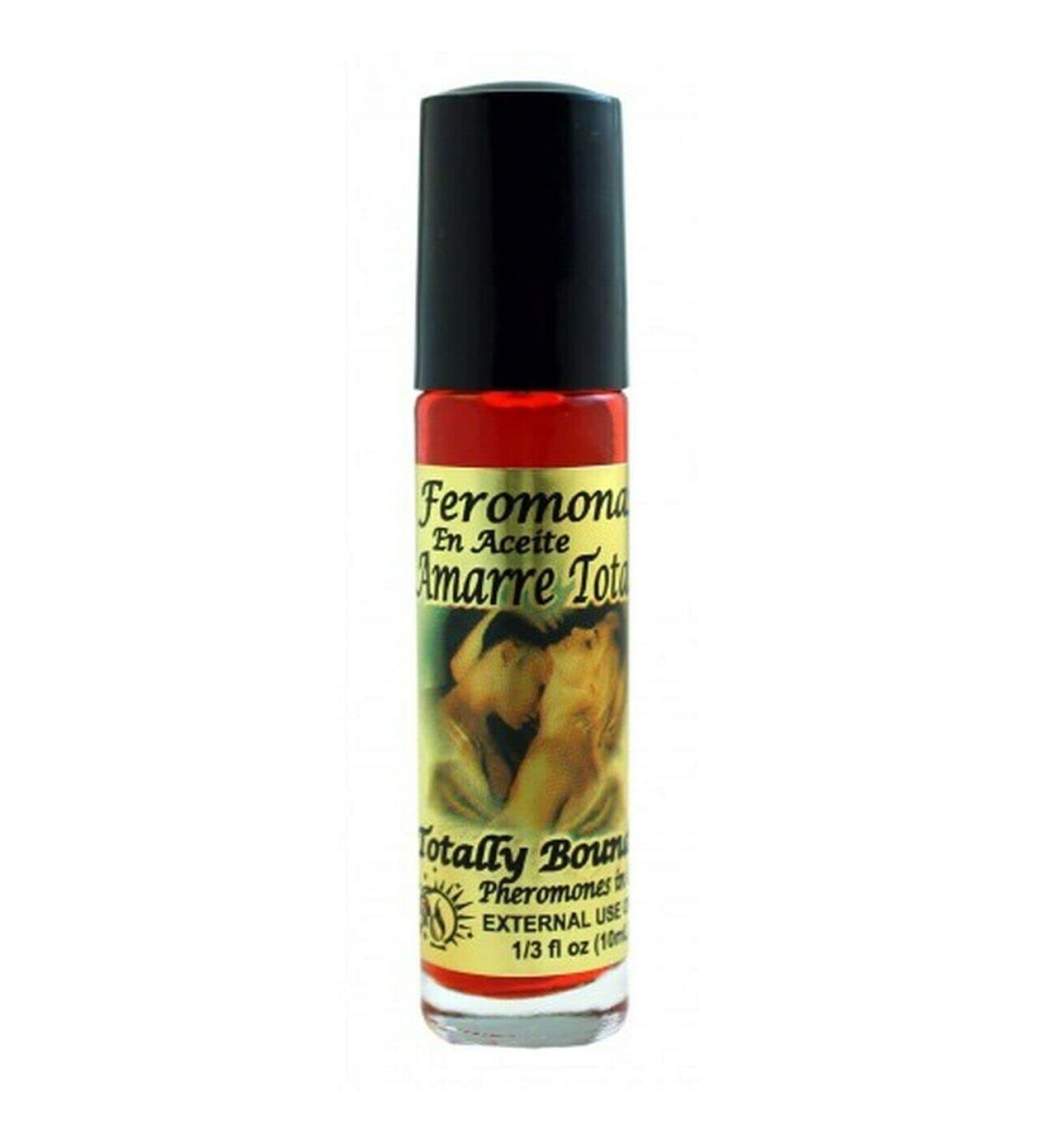 1 PIECE TOTALLY BOUND AMARRE TOTAL PHEROMONE OIL ROLL-ON BOTTLE 1/3 OZ 10ML TOTAL BINDING 1