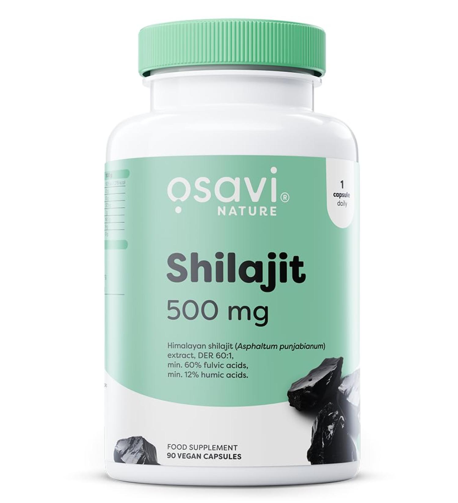  OSAVI Osavi Shilajit 500mg - 90 vegan caps - Buy Online on GoSupps.com