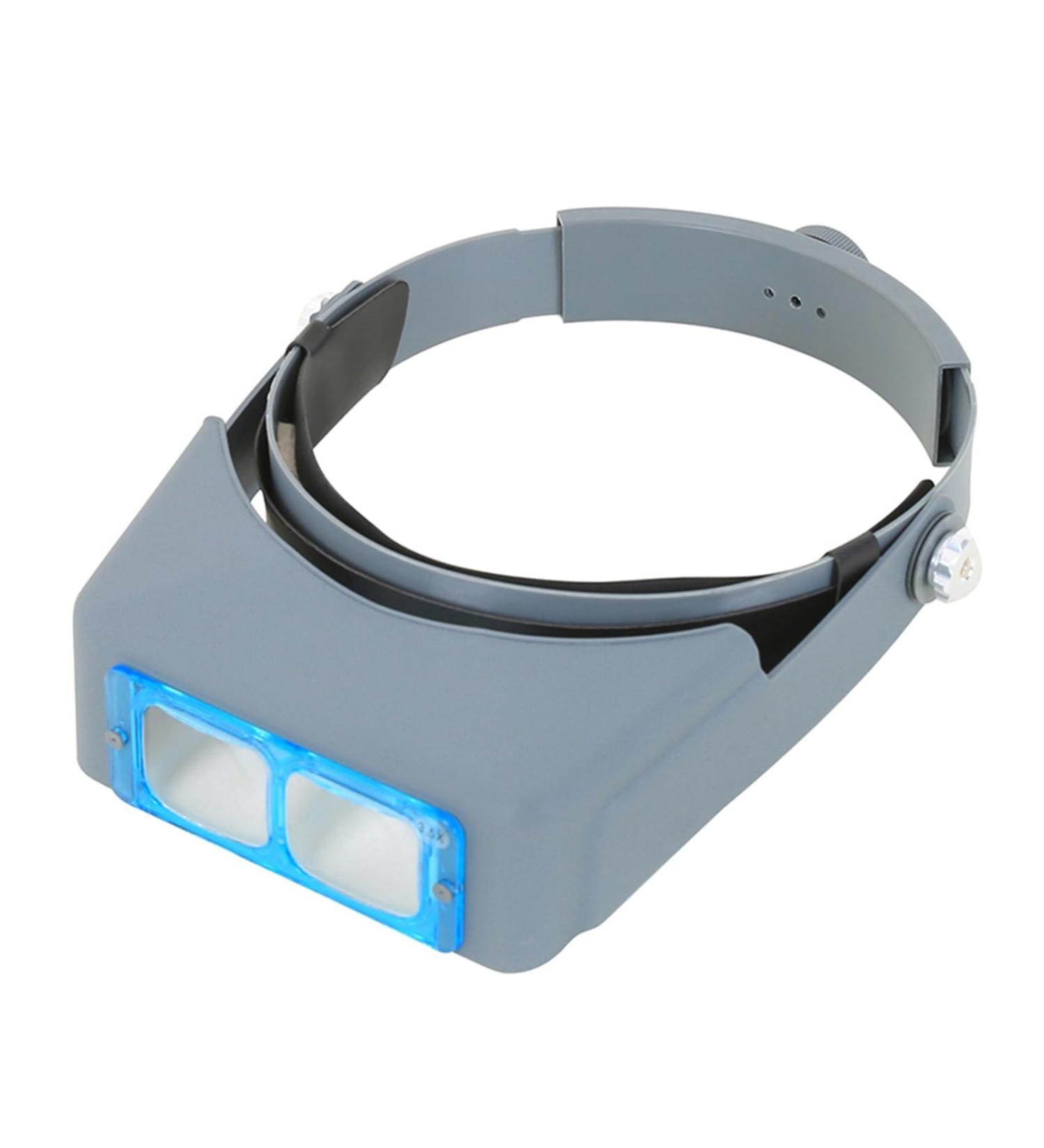 Portable Headworn Loupe Hands Free Headband Magnifier 1.5X 2X 2.5X 3.5X Lightweight for Reading Jewelers Watch Repair Supplies - Buy Online on GoSupps.com