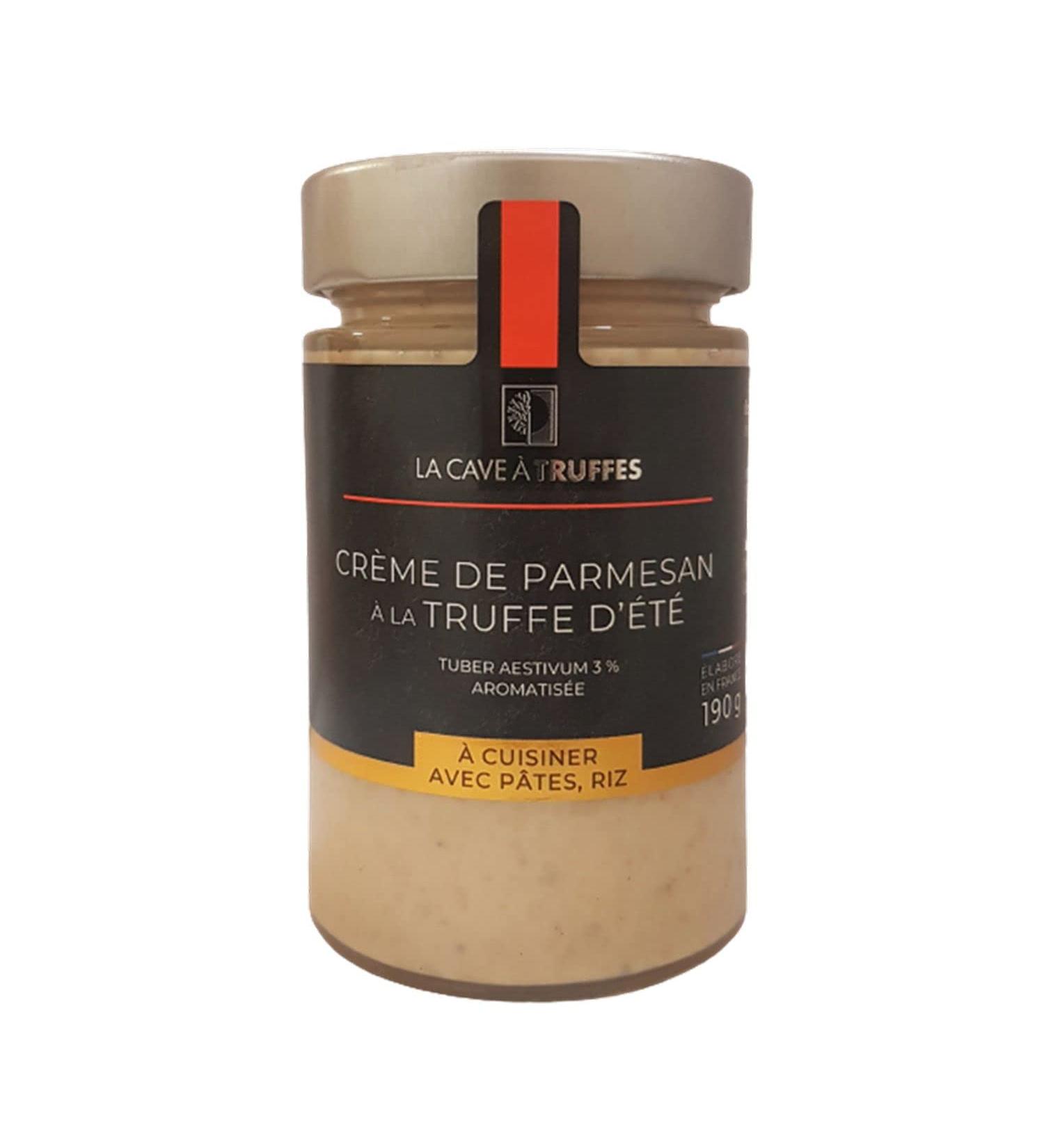 Parmesan cream with summer truffle 3% - Jar 190g - Buy Online on GoSupps.com