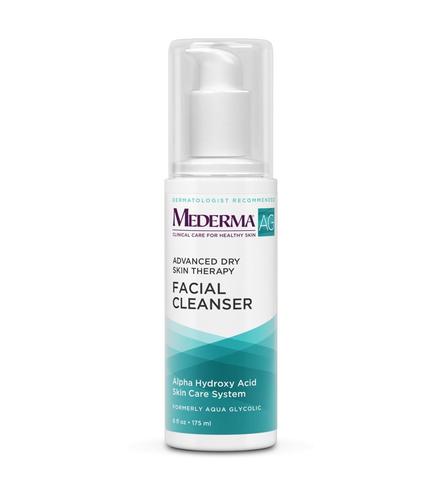 Mederma AG Hydrating Facial Cleanser with Glycolic Acid - 6 oz | Fragrance-Free, Soap-Free, Hypoallergenic & Dermatologist Recommended - Buy Online on GoSupps.com
