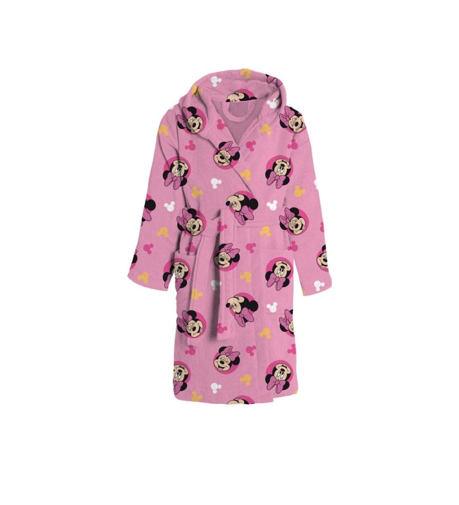 Terry cloth bathrobe for girls Disney Marvel Minnie 4-5 years