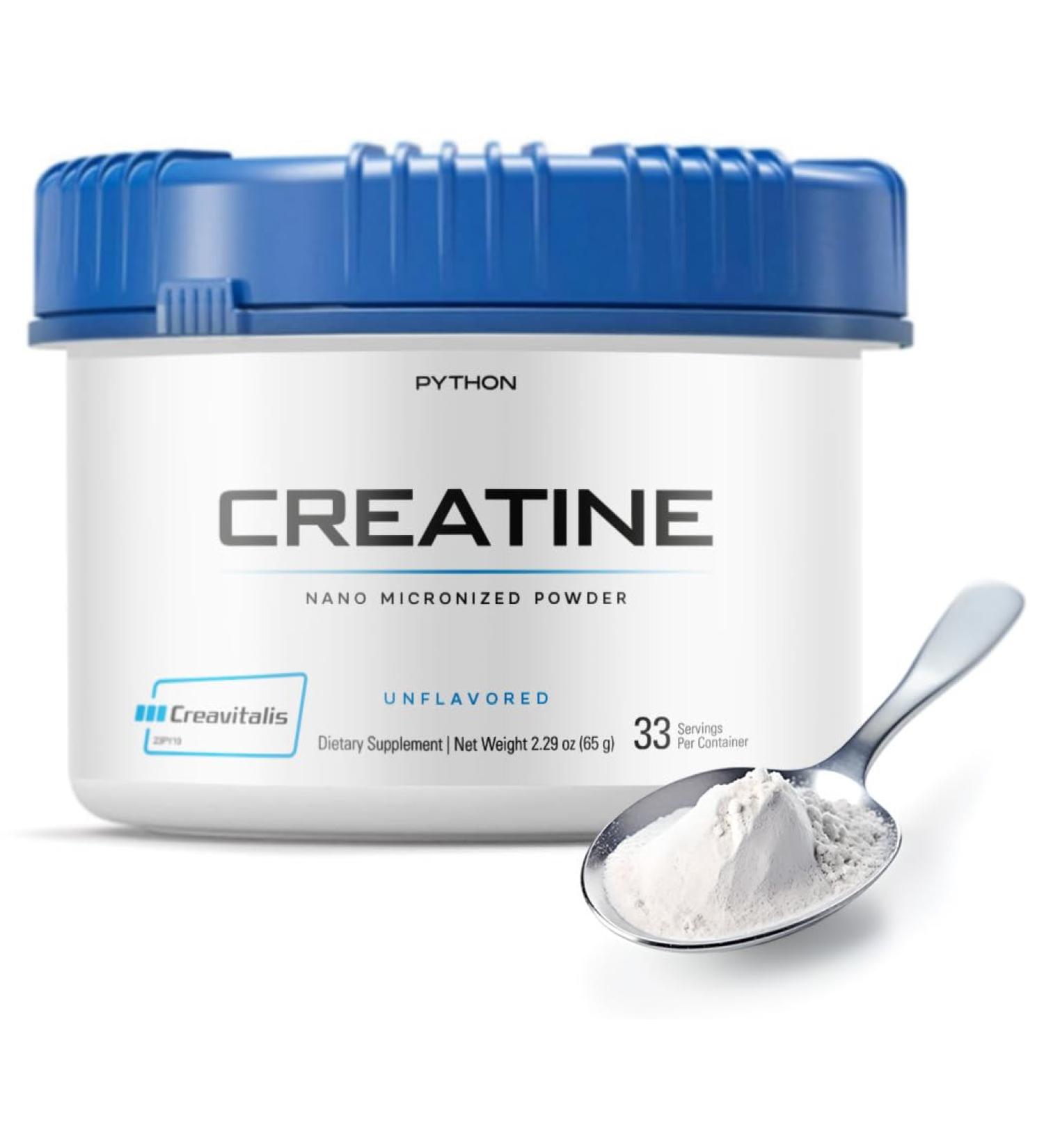 Nano Creatine - Micronized Creatine Monohydrate for Maximum Muscle Growth | Vegan Gluten-Free Supplement - Buy Online on GoSupps.com