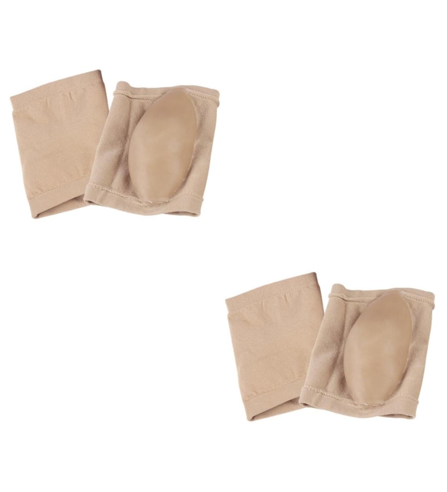 FRCOLOR 2 Pairs Ankle Socks Ladies Heels Block Heels for Women Dressy Silicone Heel Protector Silicone Socks Half Plantar Socks Anti-Crack Socks Sleeve Men and Women Moisturizing - Buy Online on GoSupps.com