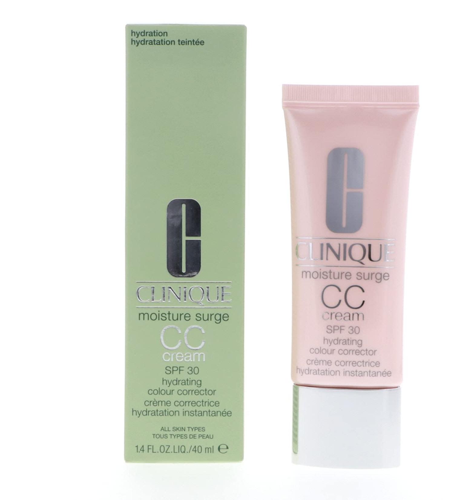 Clinique Moisture Surge CC Cream SPF 30 Light Medium 1.3oz - Hydrating Color Correcting Formula (Pack of 1) - Buy Online on GoSupps.com