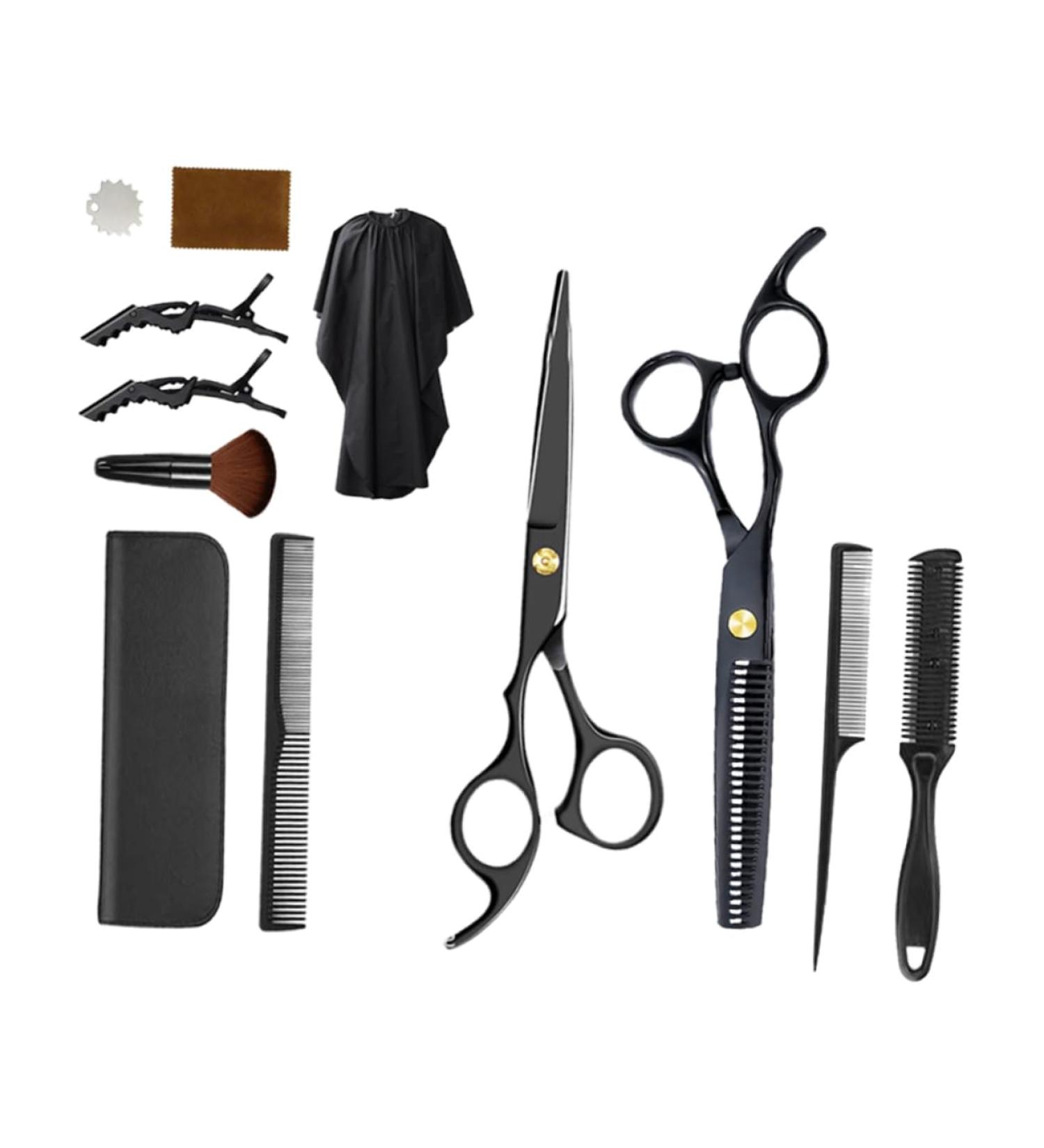 NOLITOY Hair Clippers Kit - Professional Hairdressing Tools for Perfect Haircuts - Black Outfit Accessories - Buy Online on GoSupps.com