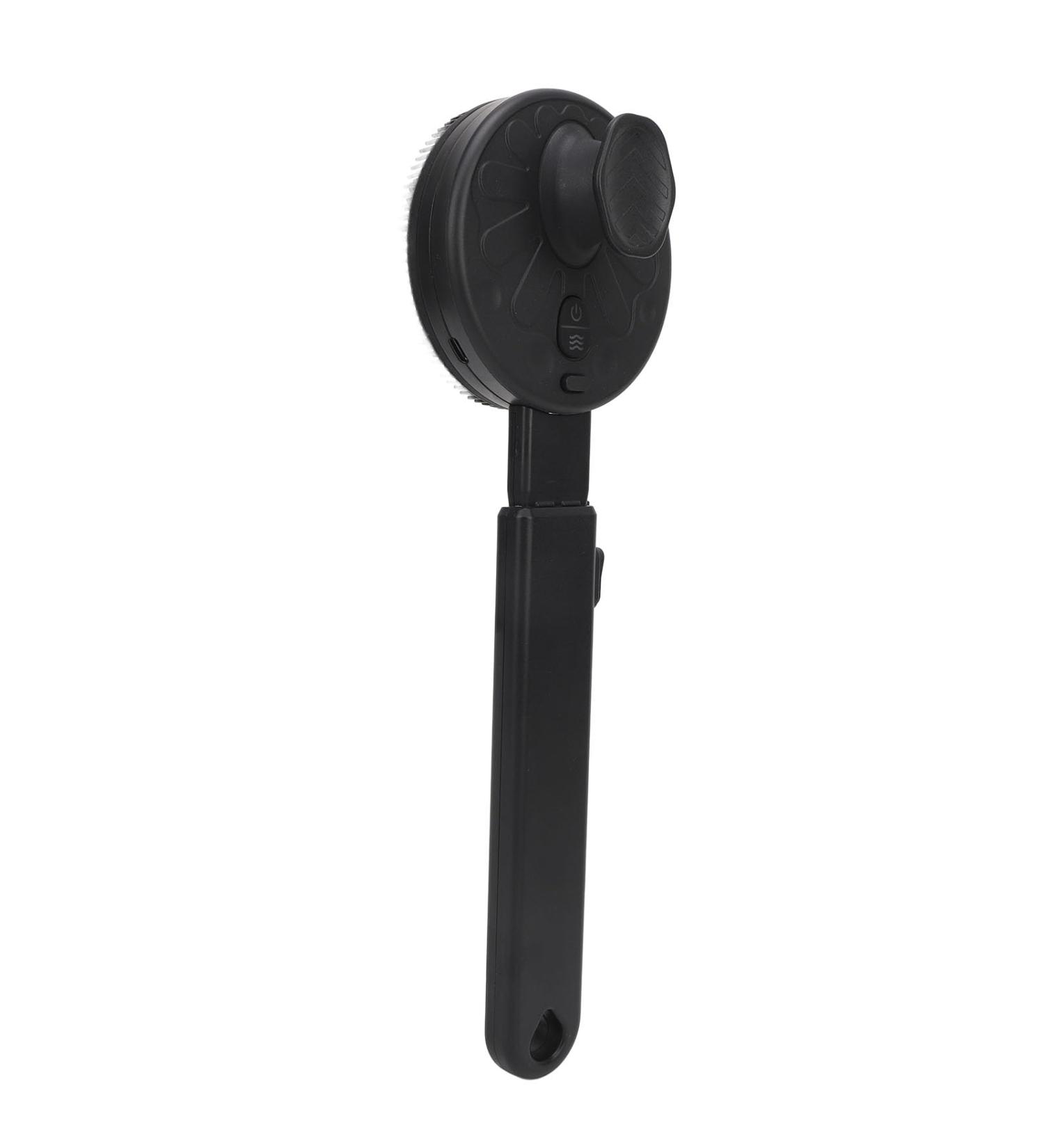 Electric Body Brush with Acoustic Vibration Telescopic Handle and Soft Bristle Multiple Speed Settings Waterproof Silicone Bristles for Normal Oily Dry Sensitive Skin Types - Buy Online on GoSupps.com