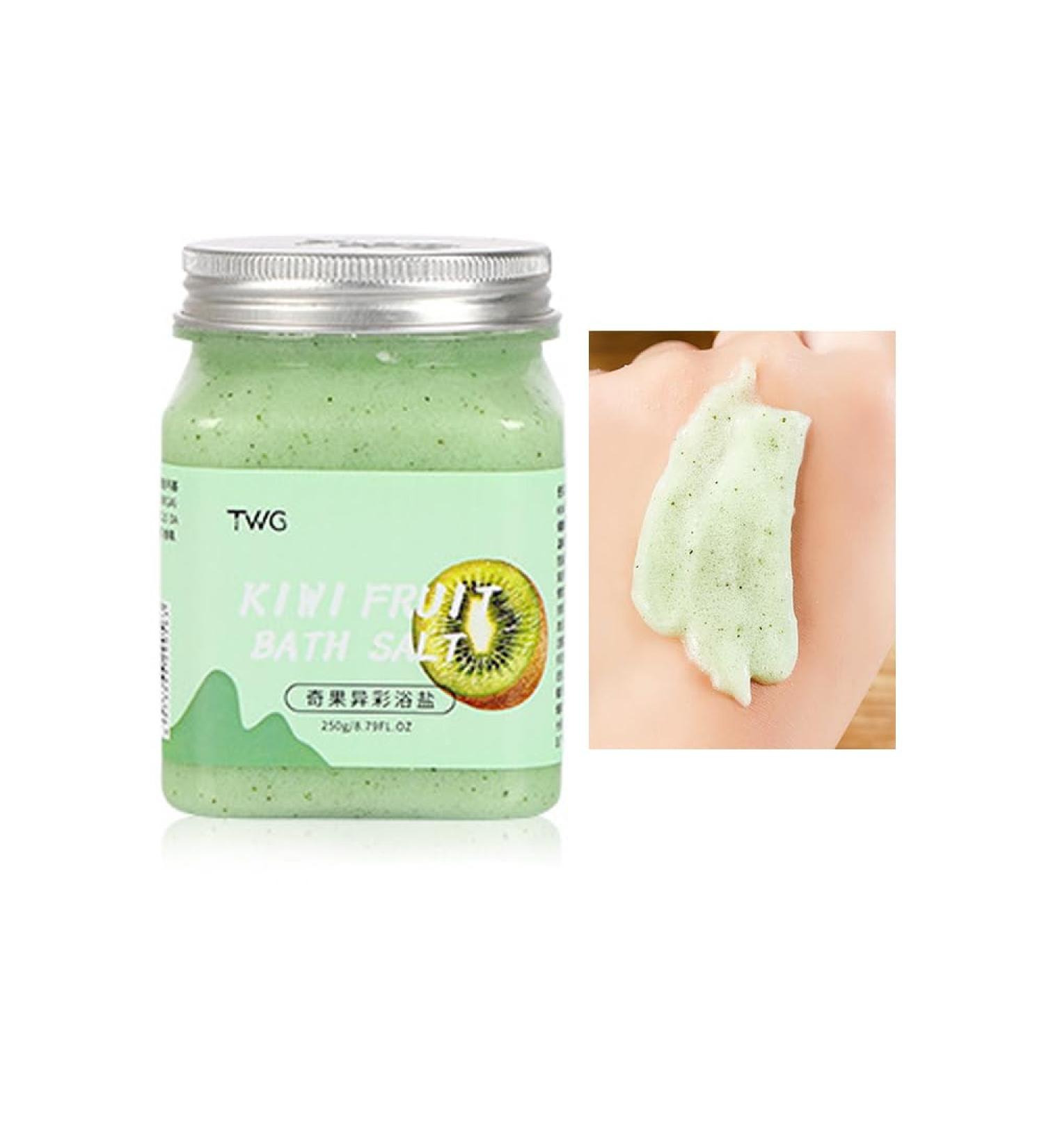 kiwi fruit Body Scrub - Exfoliates & Deeply Nourishes for Smooth Radiant Skin - 8.8 oz SU-032