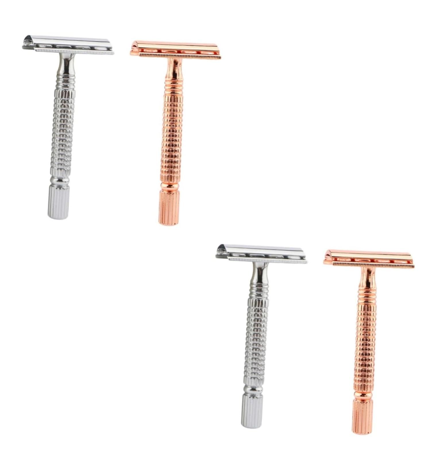Angoily 4-Piece Razor Tool Gift Box | Stylish Aluminum Alloy Handle | Perfect for Grooming & Shaving - Buy Online on GoSupps.com