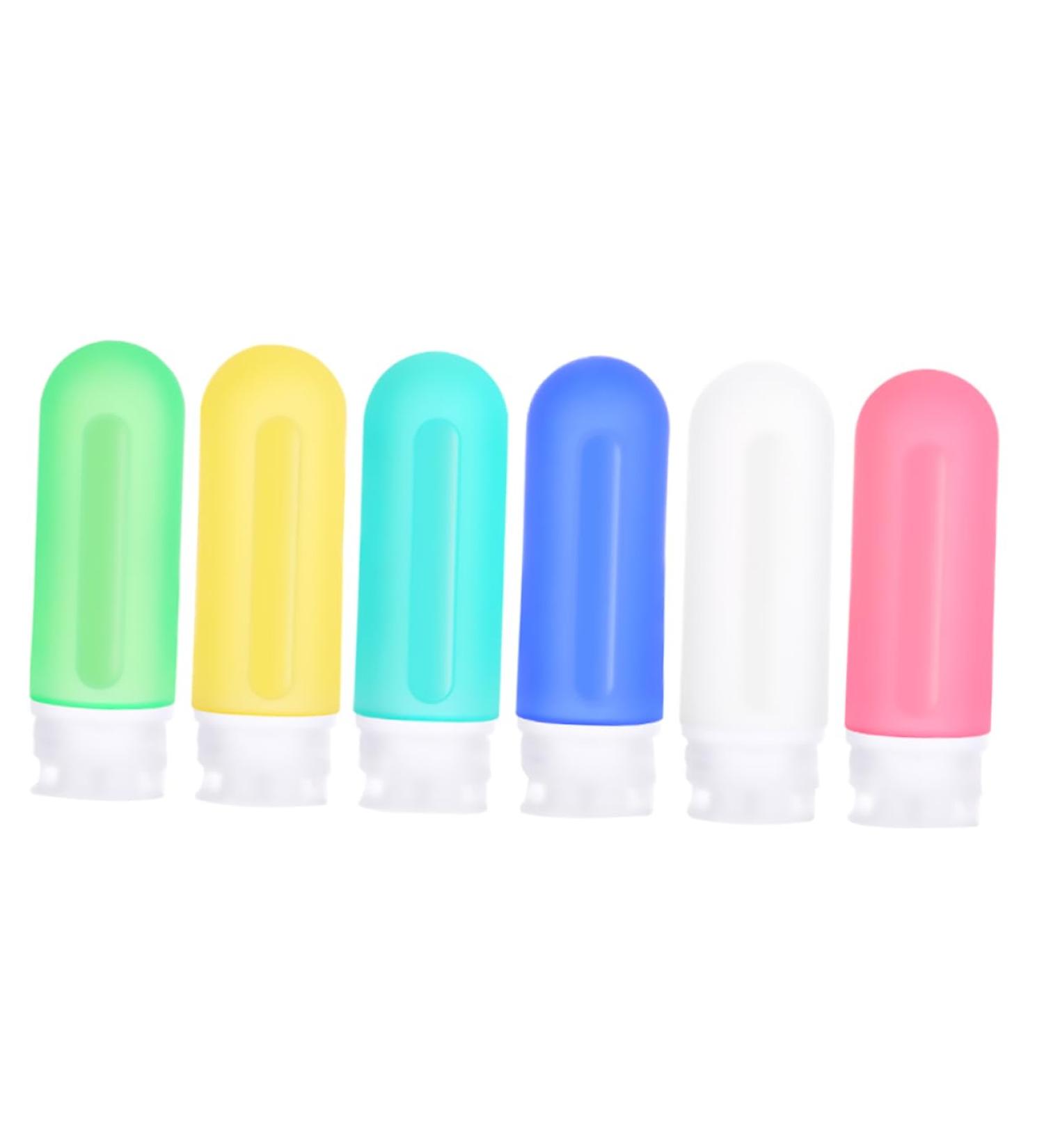 HAPINARY Shampoo Travel Bottle Soft Lip Gloss Yellow Suit Body: Filling Portable Empty Container - Buy Online on GoSupps.com