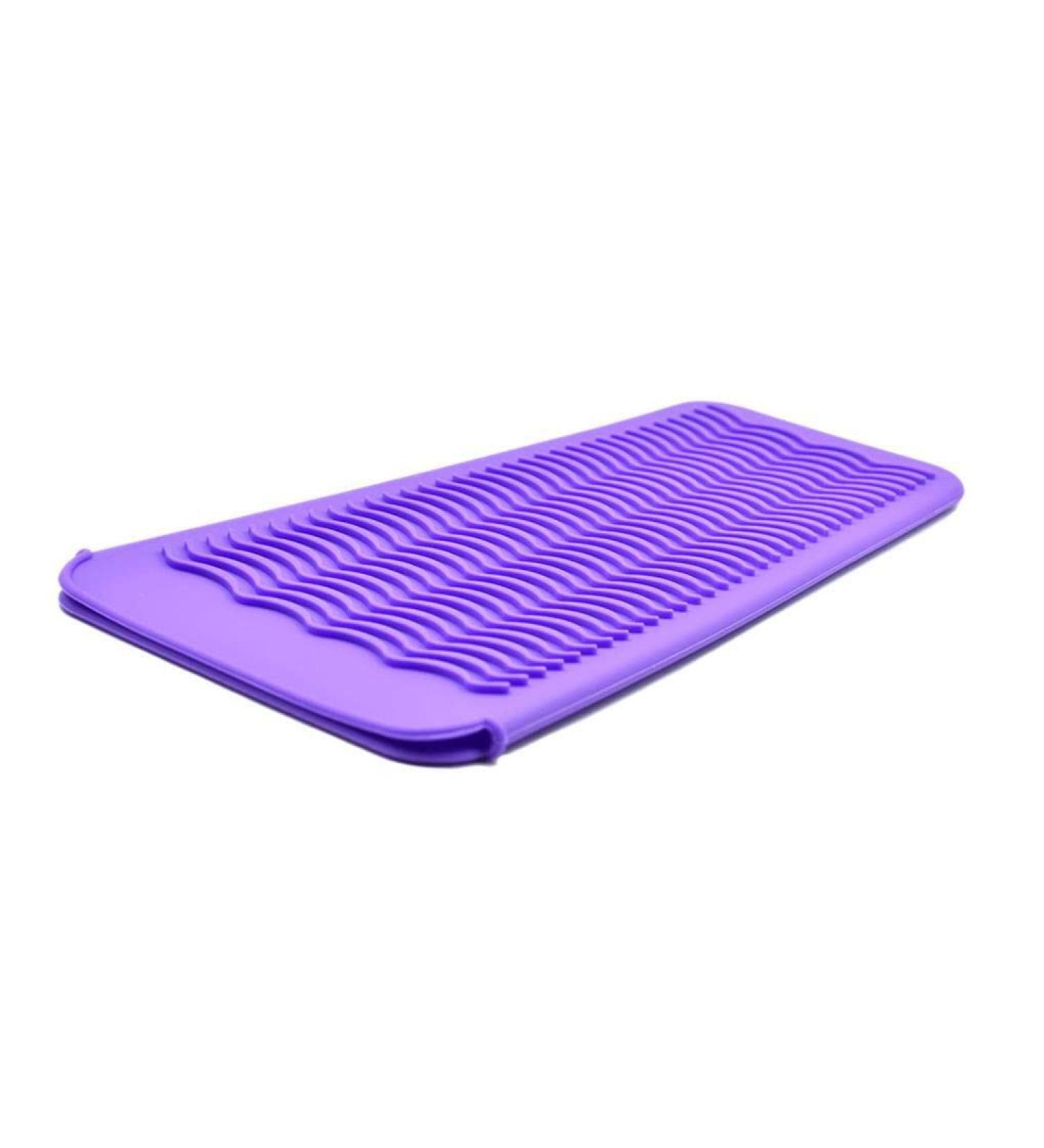 dijiusidy Heat Resistant Mat Silicone Travel Easy Storage Good Elasticity Skid-proof Design Curling Iron for Cover Hair Styling Tools No.4 - Buy Online on GoSupps.com