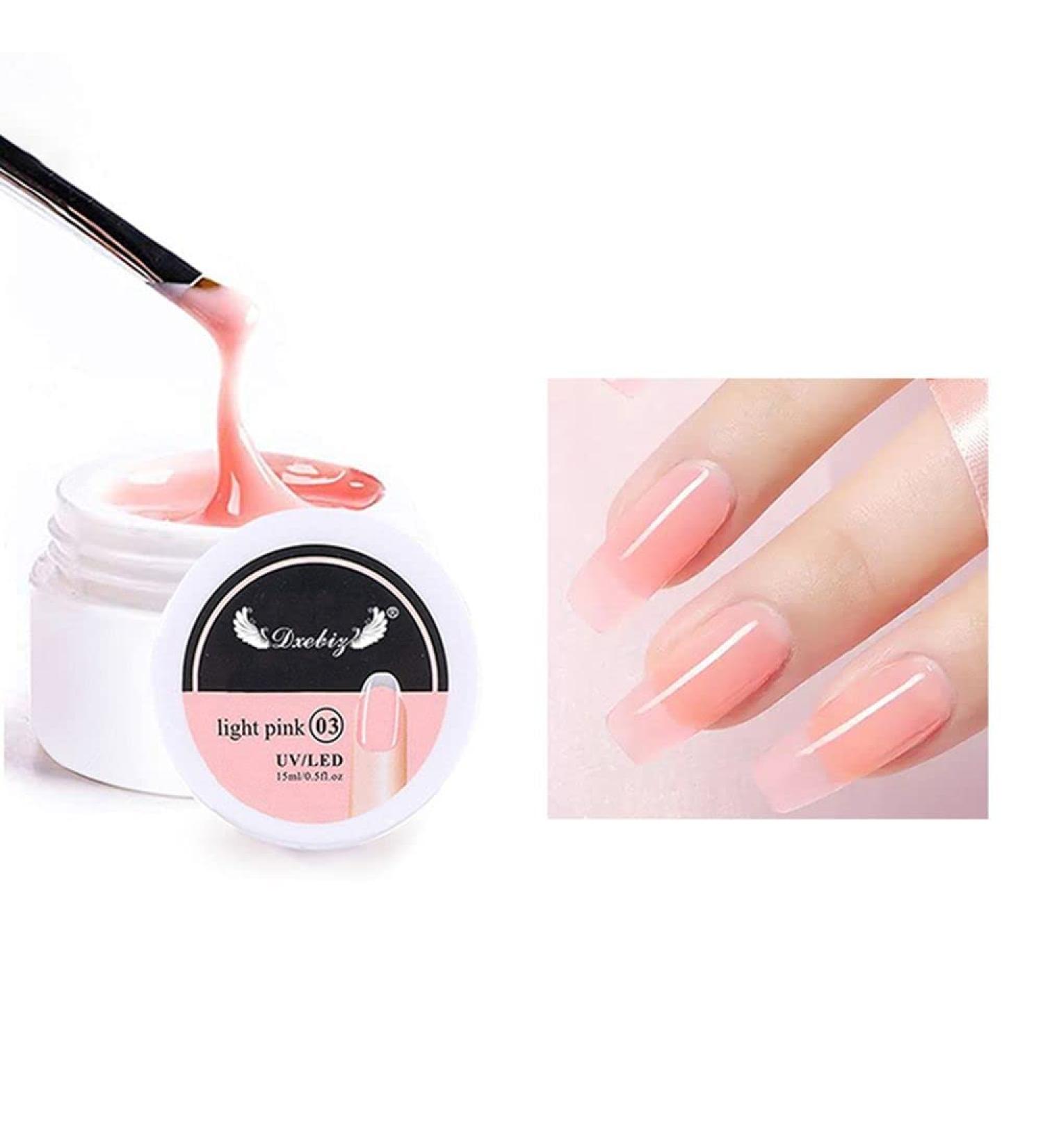 15ml Builder Gel Nail Extension Beauty Nail Tips Quick Building Nail Art UV Gel Manicure Tool(03) - Buy Online on GoSupps.com