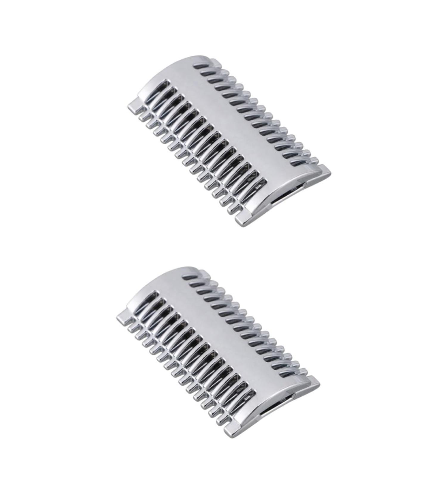 Magiclulu Metal Razor Heads - Durable Zinc Alloy Manual Shaving Razor 2-Pack for Hairdressers - Buy Online on GoSupps.com