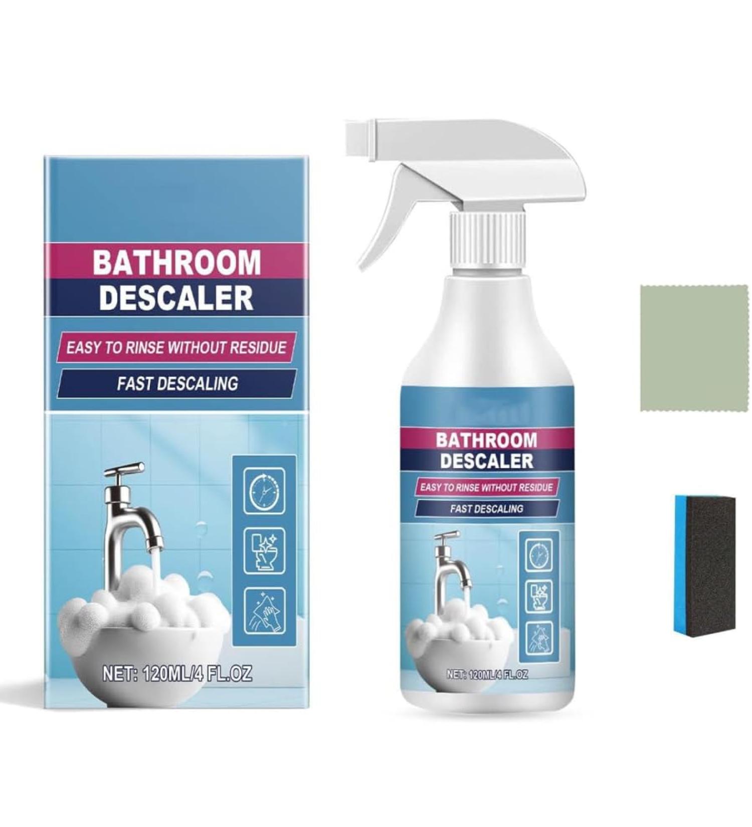 Bathroom Descaler Cleaner Bathroom Descaler Foam Cleaner Stubborn Stains Cleaner All-Purpose Bathroom Descaler Foam Spray for Bathroom Toilet Bath Shower Glass Sink Tub Bathtub - Buy Online on GoSupps.com