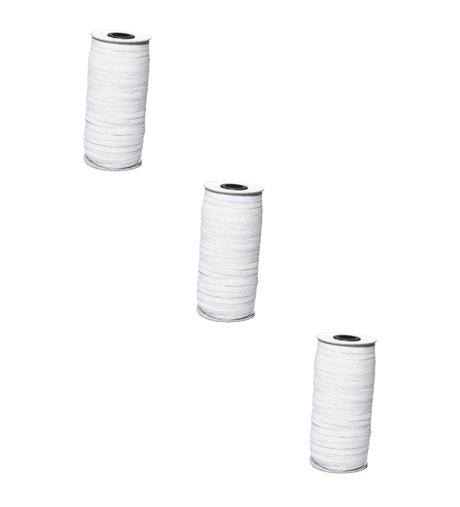 Gatuida Rubber Band Earrings - 3pcs White Elastic Accessories - Manual 5000x0.4cm - Buy Online on GoSupps.com