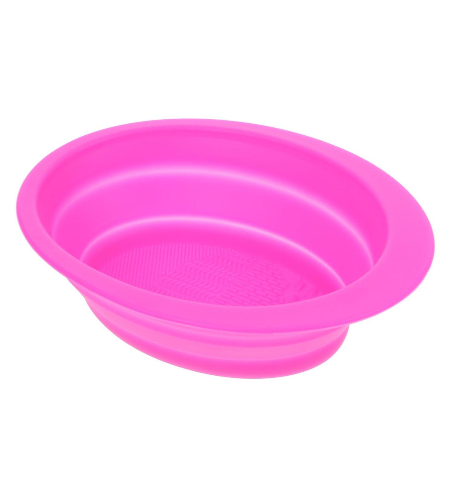Angoily Cleaning Pad Makeup Brush Scrubber Pad Silicone Makeup Applicator Makeup Brush Cleaner Pad Cleaning Tools Portable Washing Tool Cosmetic Brush Fold Silica Gel Wash Bowl - Buy Online on GoSupps.com
