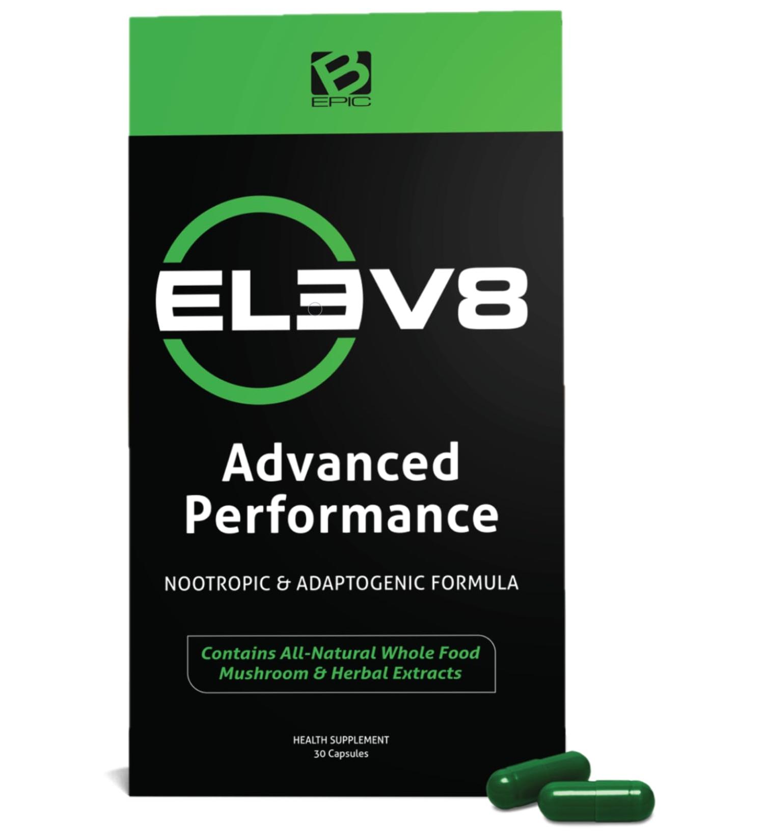 ELEV8 Advanced Performance Supplement - 30 Capsules | Unlock Ancient Secrets for Optimal Health | International Shipping Available - Buy Online on GoSupps.com