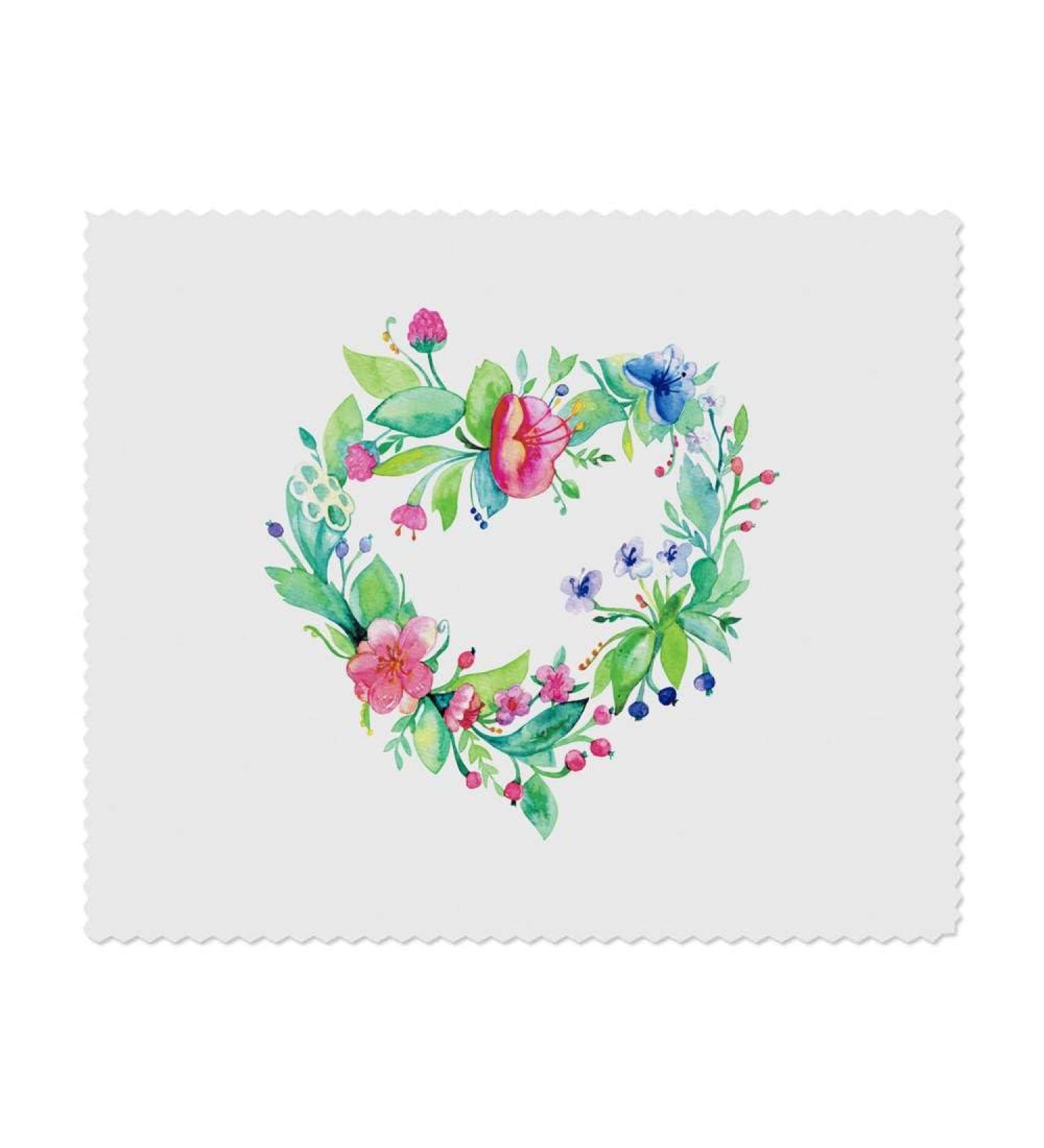 Buy 'Flower Heart' Microfiber Lens Cleaning Cloths - International Shipping Available - Buy Online on GoSupps.com
