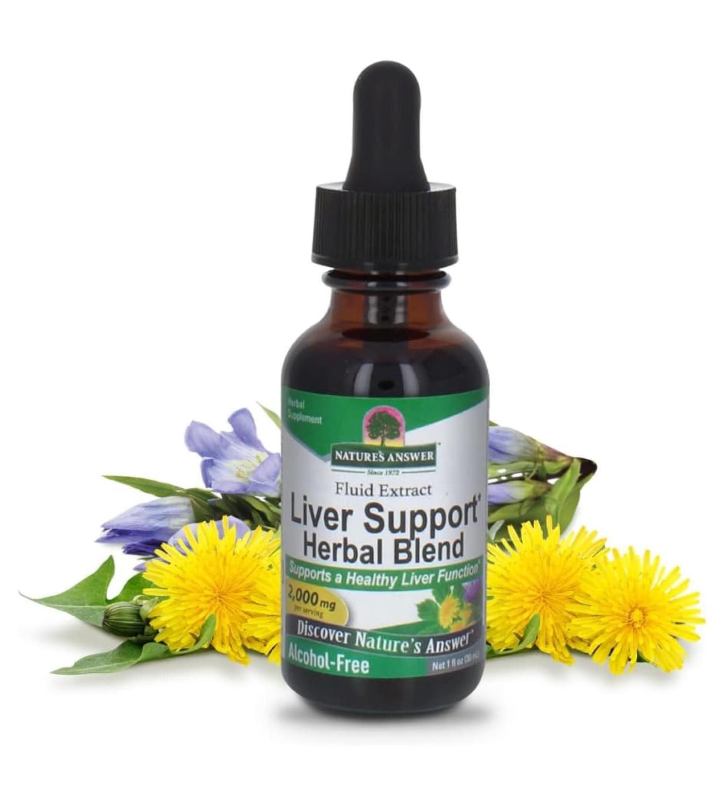 Larksh E Naturals Answer Liver Support 30 ml - Buy Online on GoSupps.com