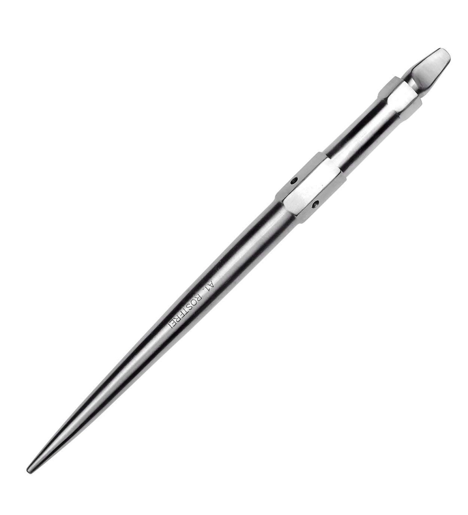 May Foot Care Scalpel Handle - Stainless Steel for Hollow Chisel Blades | Callus Removal Tool for Smooth Feet - Buy Online on GoSupps.com