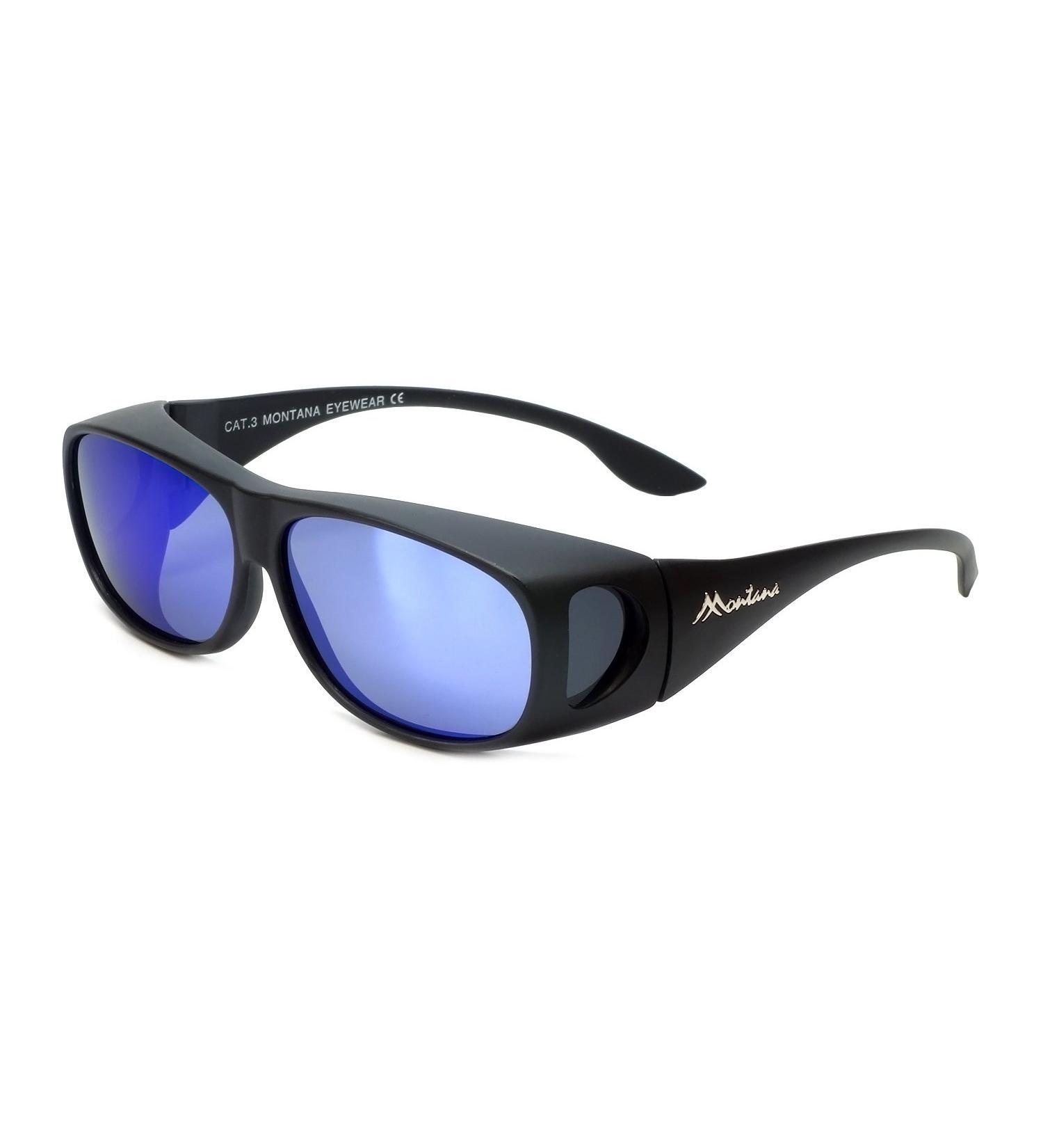 Montana Eyewear FO2H FIT OVER - Black Zero Diopters with Fabric Bag & Hard Case | International Shipping Available - Buy Online on GoSupps.com