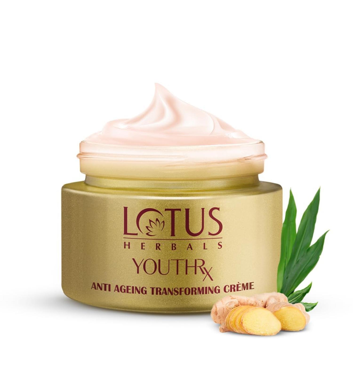 Lotus Herbals YouthRx Anti-Ageing Transforming Gel Cr me SPF 20 PA+++ Preservative Free 50 g (PACK OF 1)