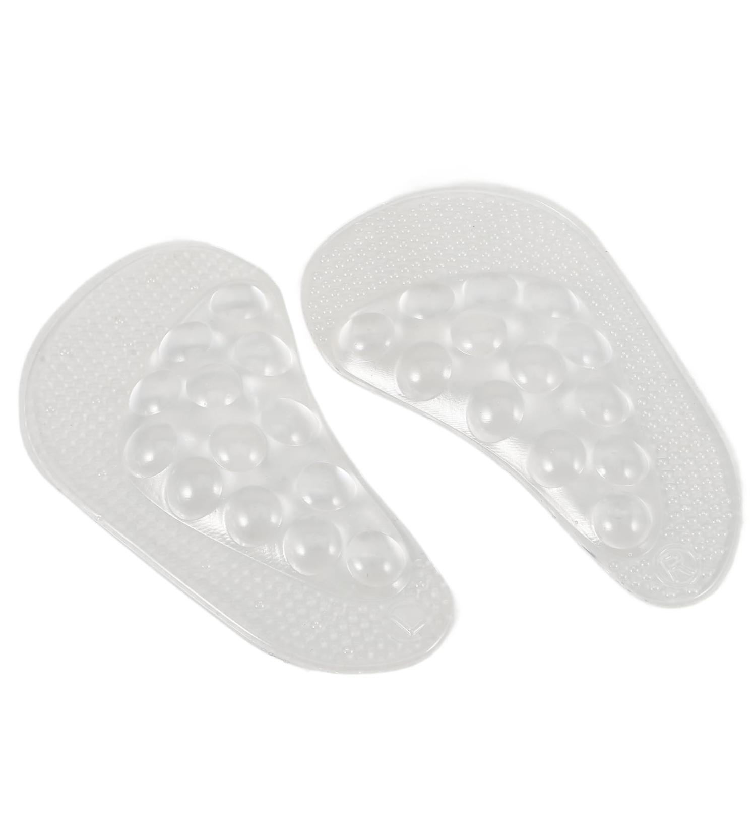 NOLITOY Metatarsal Felt Foot Pads - Cushions for Ball of Foot Sesamoiditis & Metatarsalgia Relief for Men & Women | Transparent Design Ideal for Comfort - Buy Online on GoSupps.com
