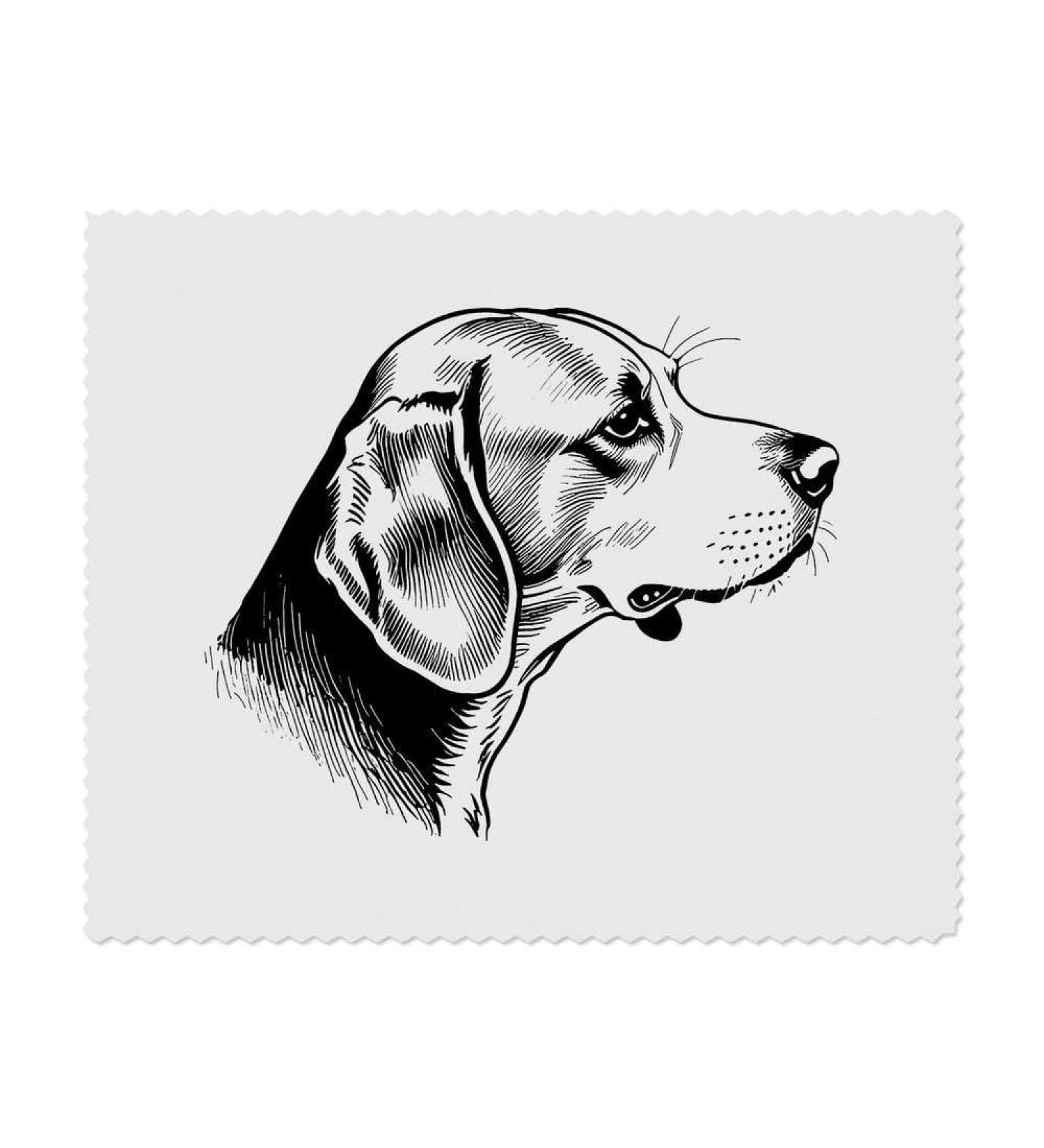 Buy 2 x Beagle Dog Microfiber Cleaning Cloths - Ultra Absorbent & Soft | Perfect for Pet Lovers | International Shipping Available - Buy Online on GoSupps.com