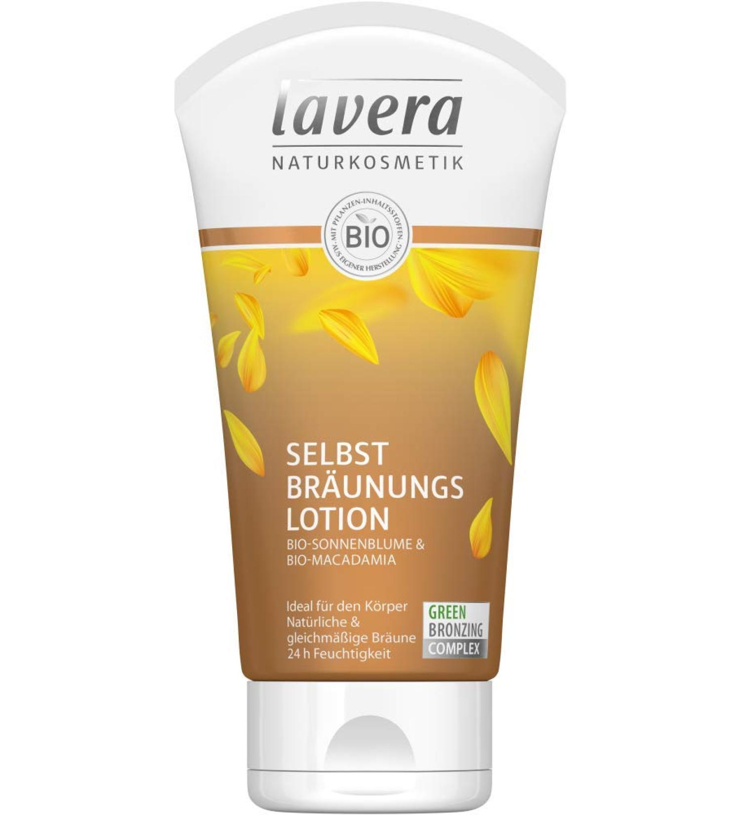 Lavera Self-Tanning Lotion Body Organic Sunflower Oil & Organic Macadamia Nut Oil 3 Pack (3 x 150ml)